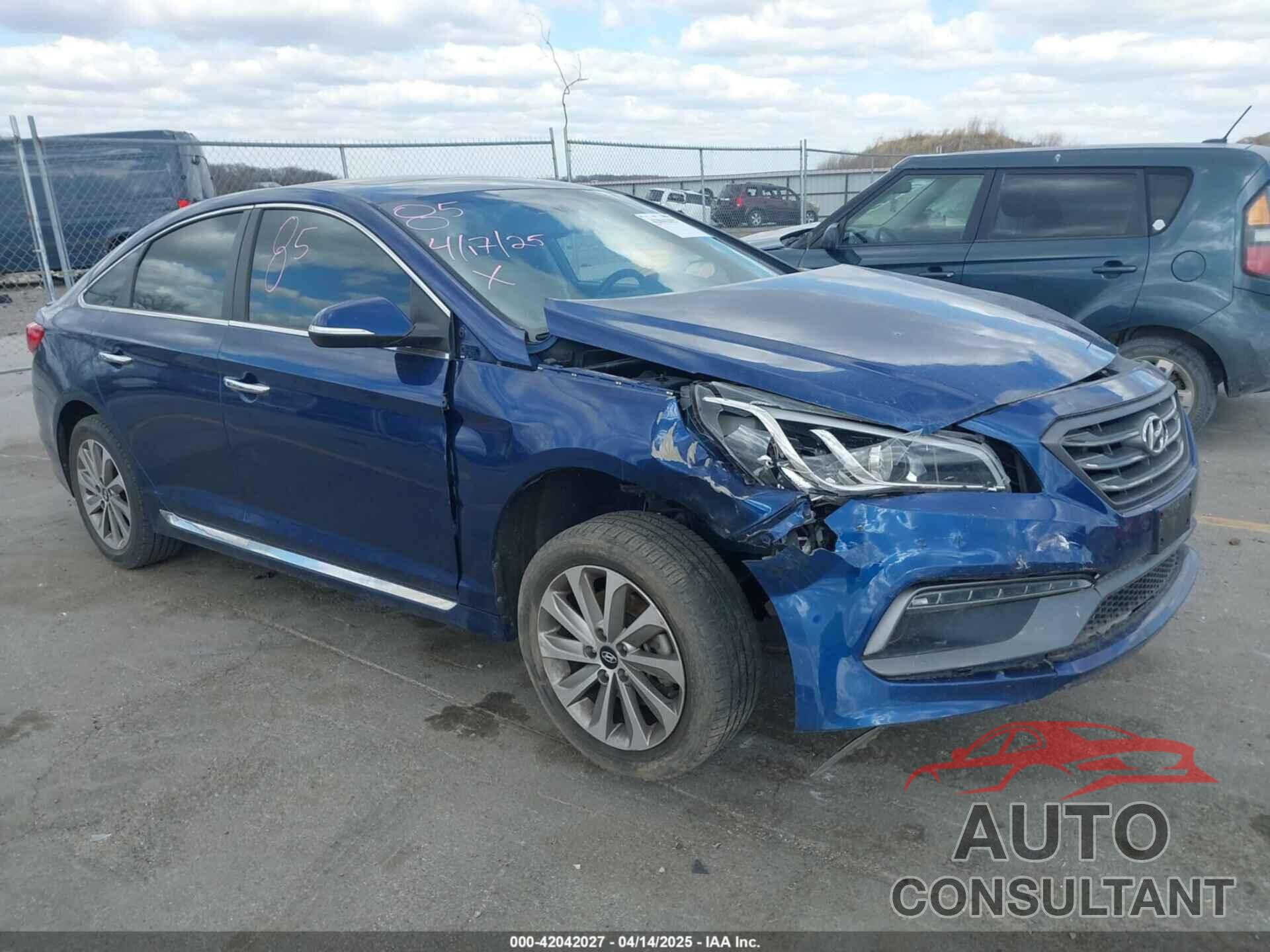 HYUNDAI SONATA 2017 - 5NPE34AF8HH558345
