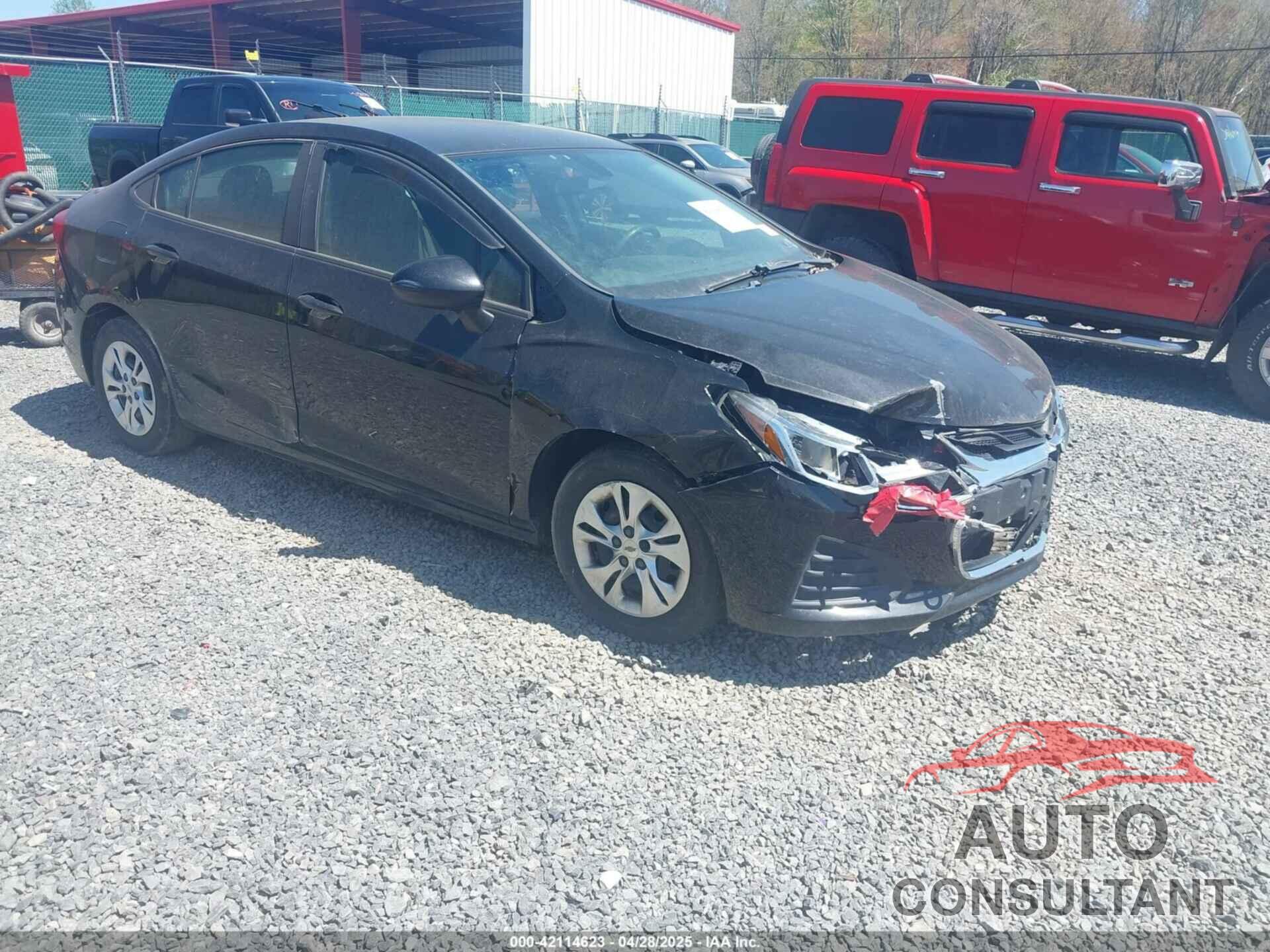 CHEVROLET CRUZE 2019 - 1G1BC5SM3K7134615