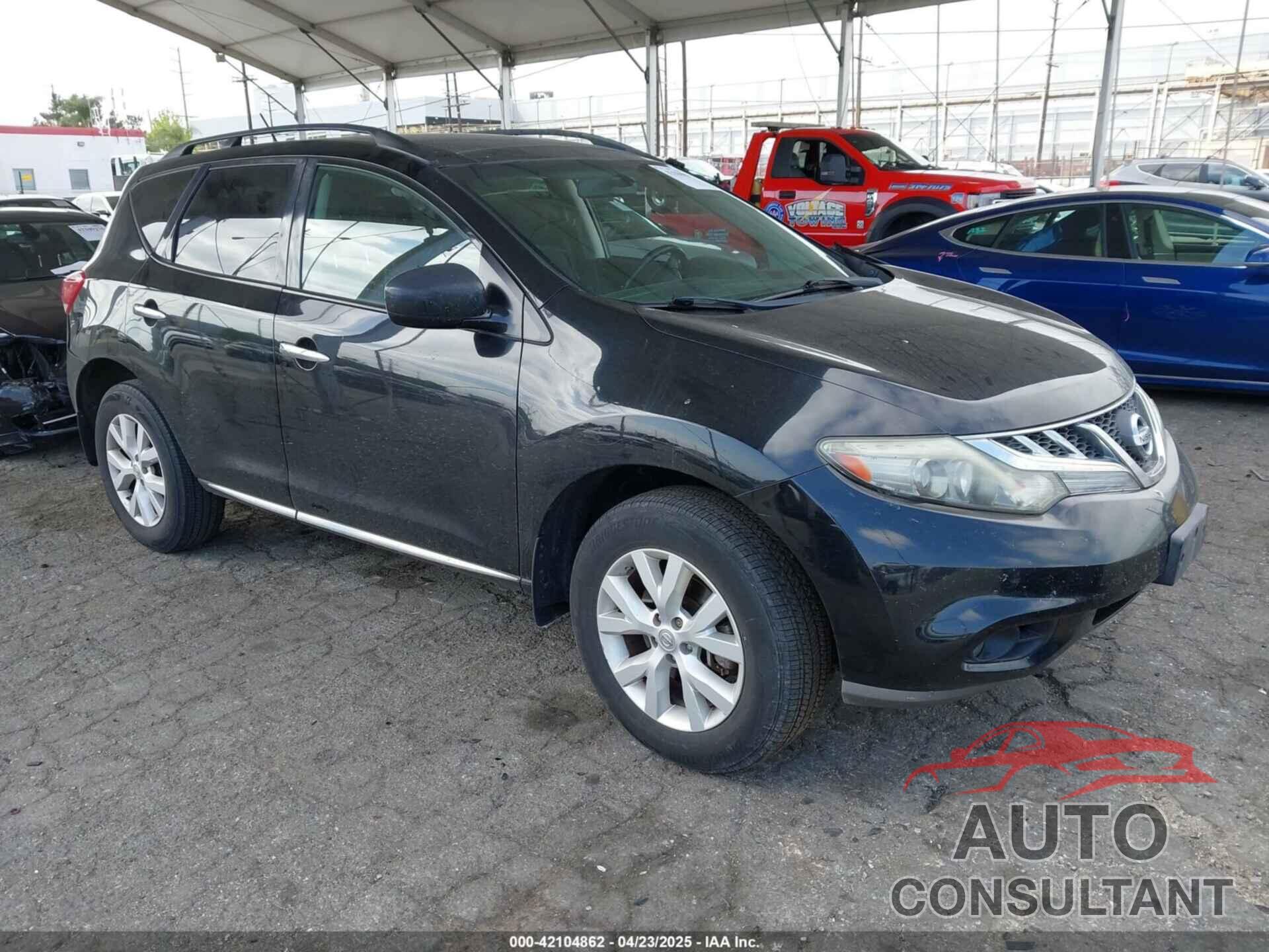 NISSAN MURANO 2011 - JN8AZ1MU6BW059474