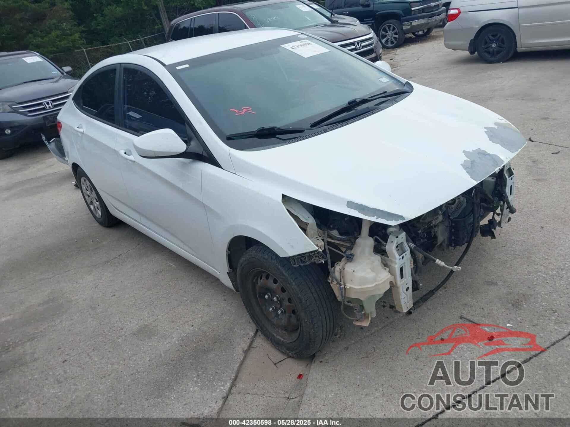 HYUNDAI ACCENT 2016 - KMHCT4AE1GU044156