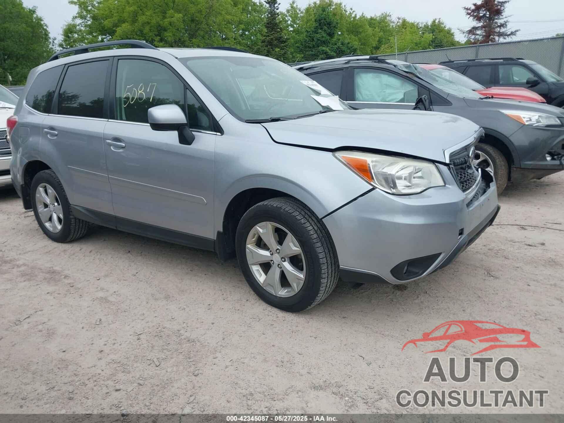 SUBARU FORESTER 2015 - JF2SJAHC2FH402298