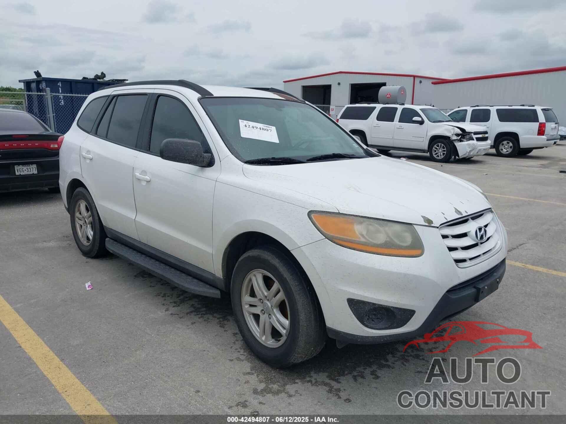 HYUNDAI SANTA FE 2011 - 5XYZG3AB2BG069709