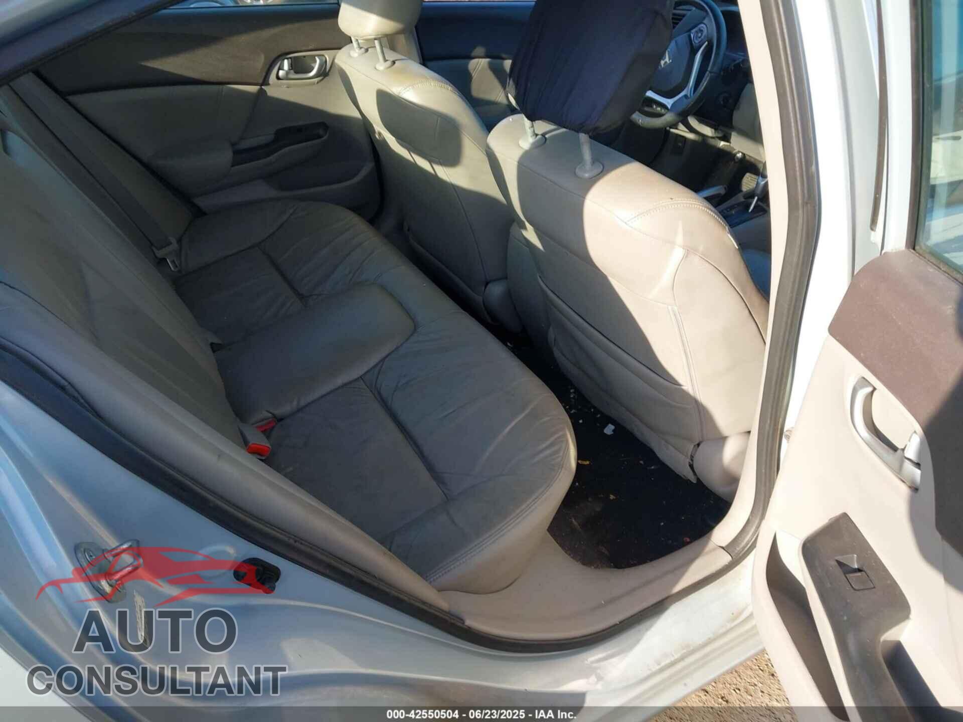 HONDA CIVIC 2012 - 19XFB2F93CE036248