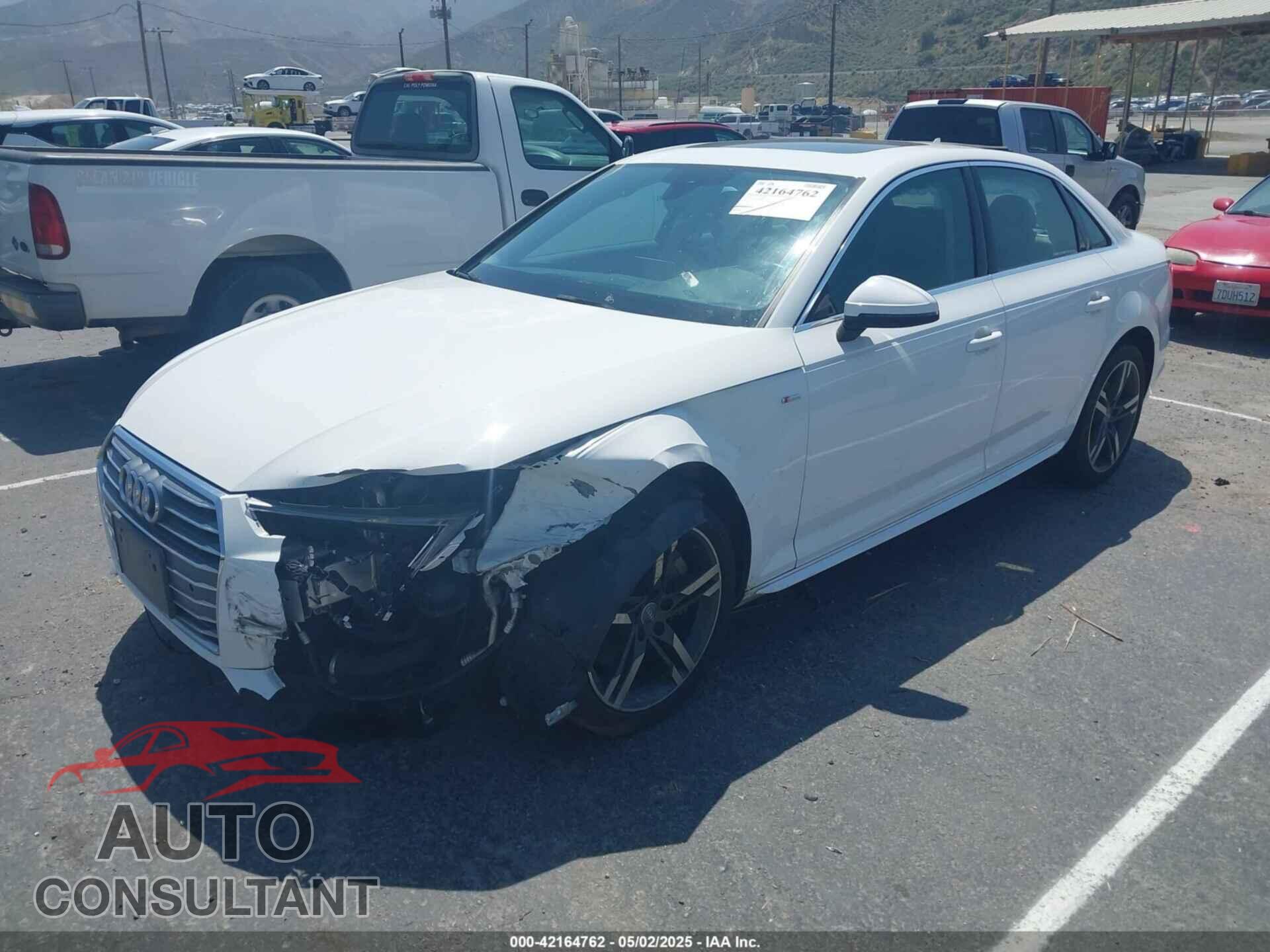 AUDI A4 2017 - WAUENAF44HN001168