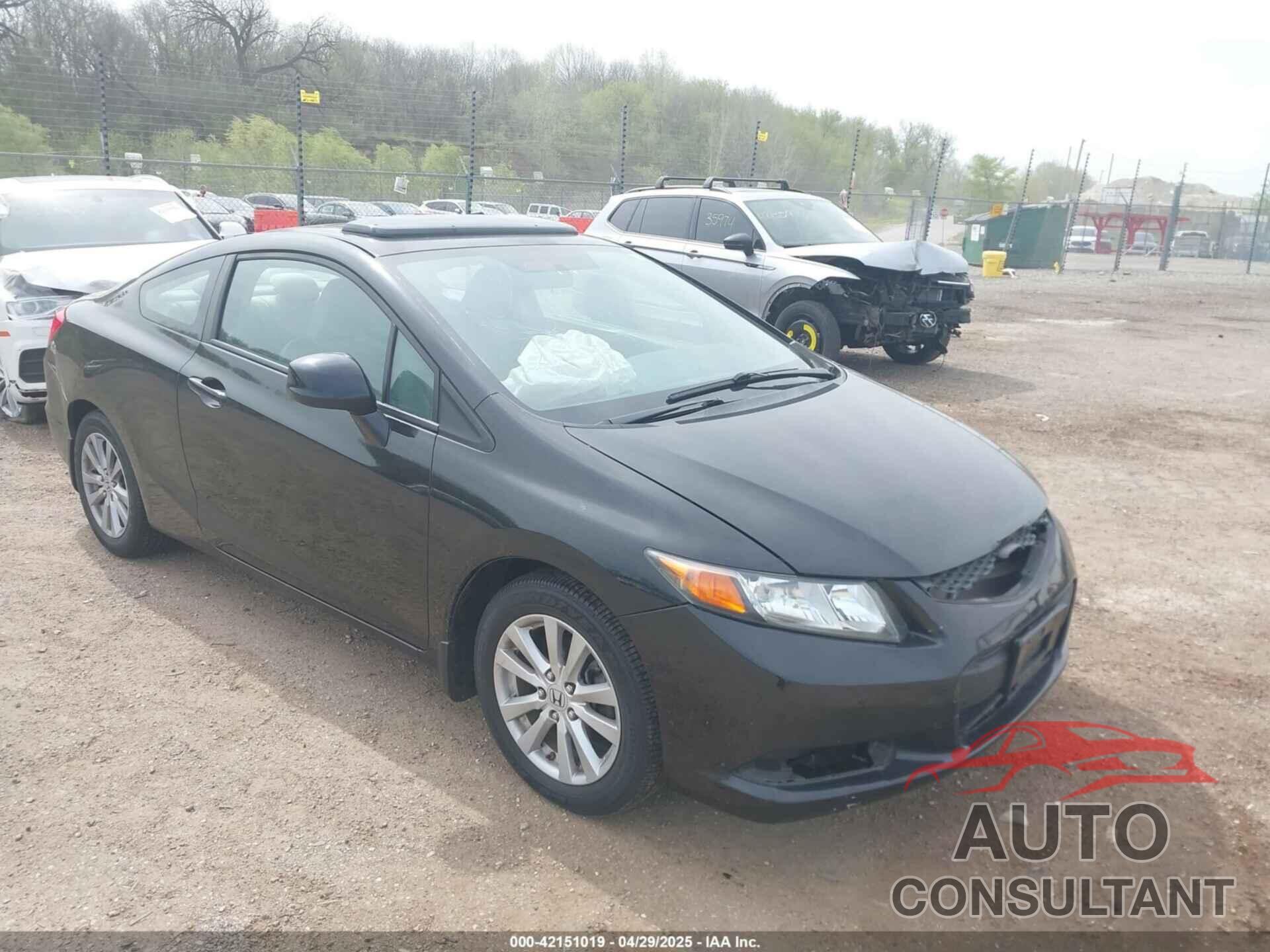 HONDA CIVIC 2012 - 2HGFG3B87CH526184