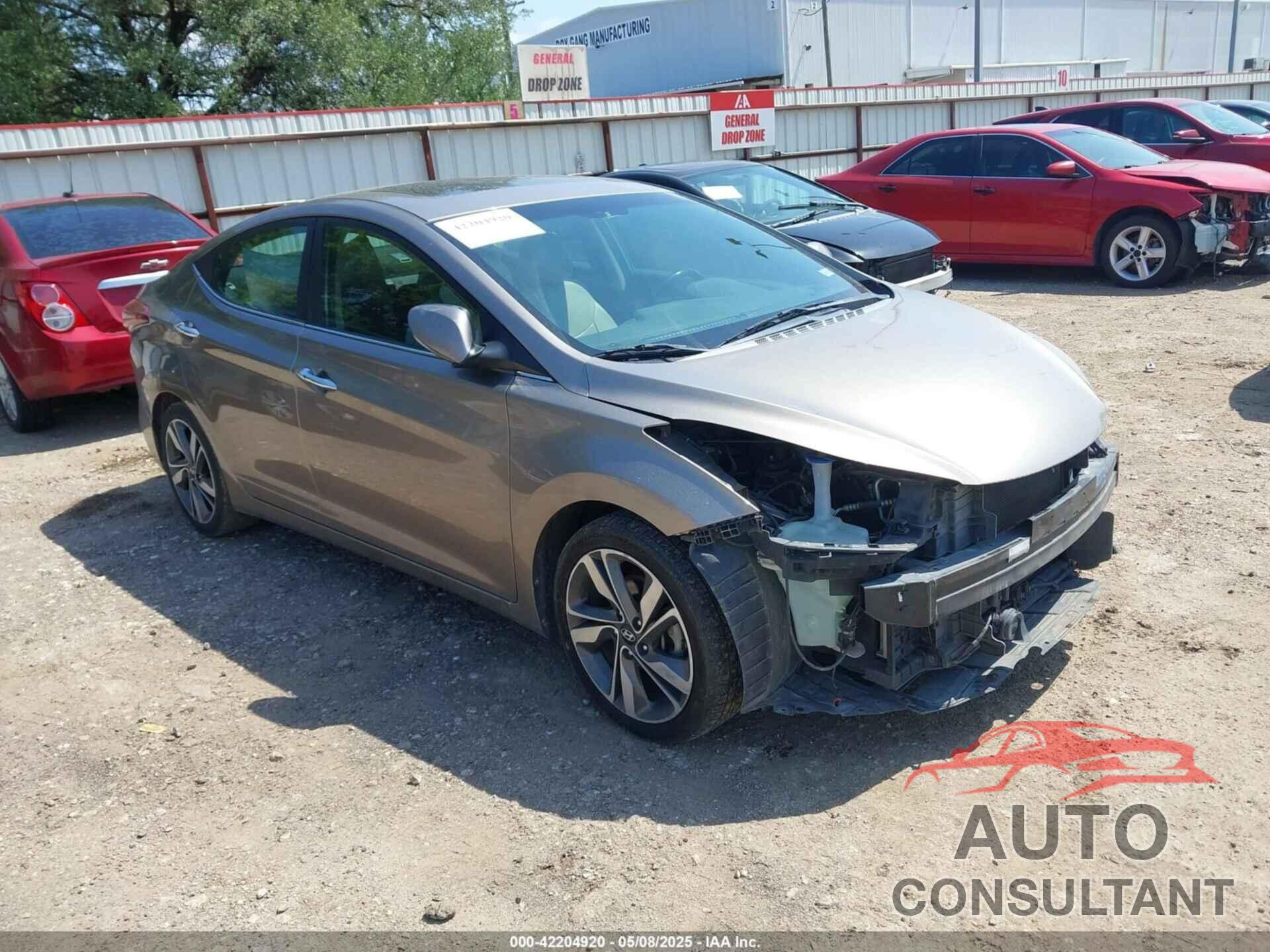 HYUNDAI ELANTRA 2014 - 5NPDH4AE0EH477629