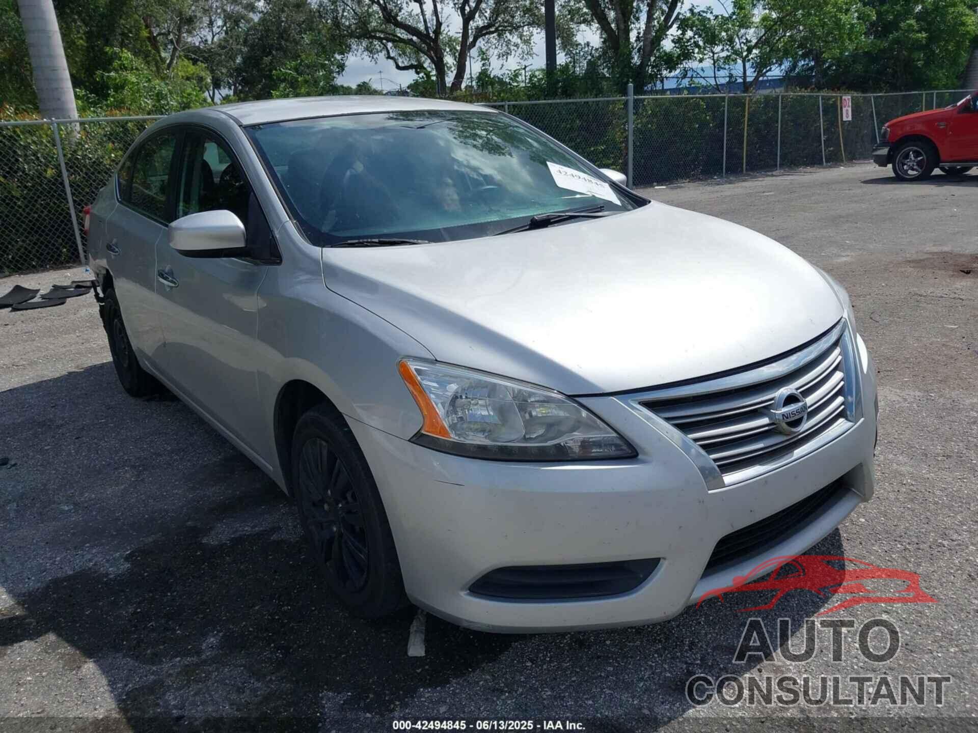 NISSAN SENTRA 2015 - 3N1AB7AP1FY315541