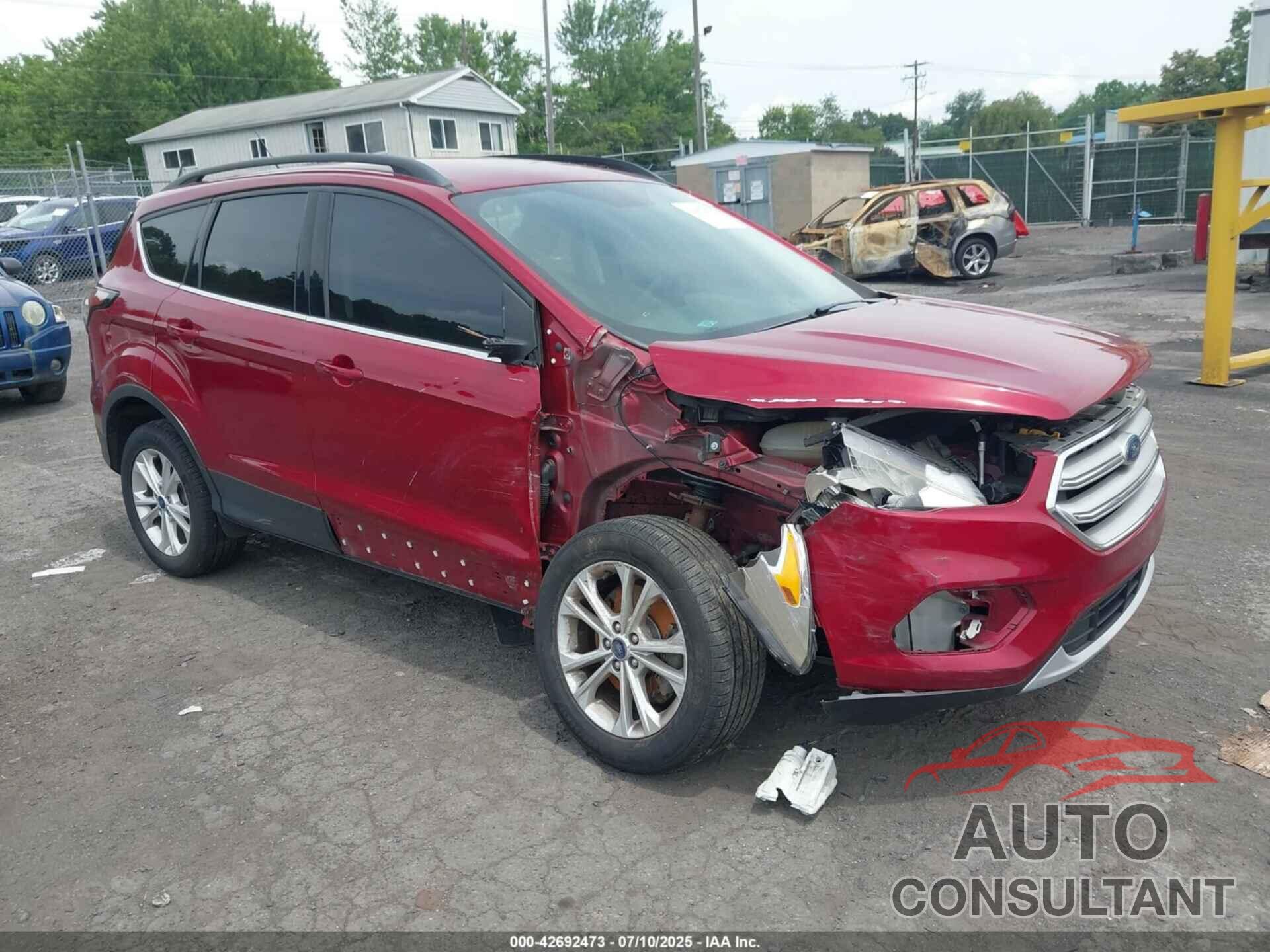 FORD ESCAPE 2018 - 1FMCU9GD1JUD48670