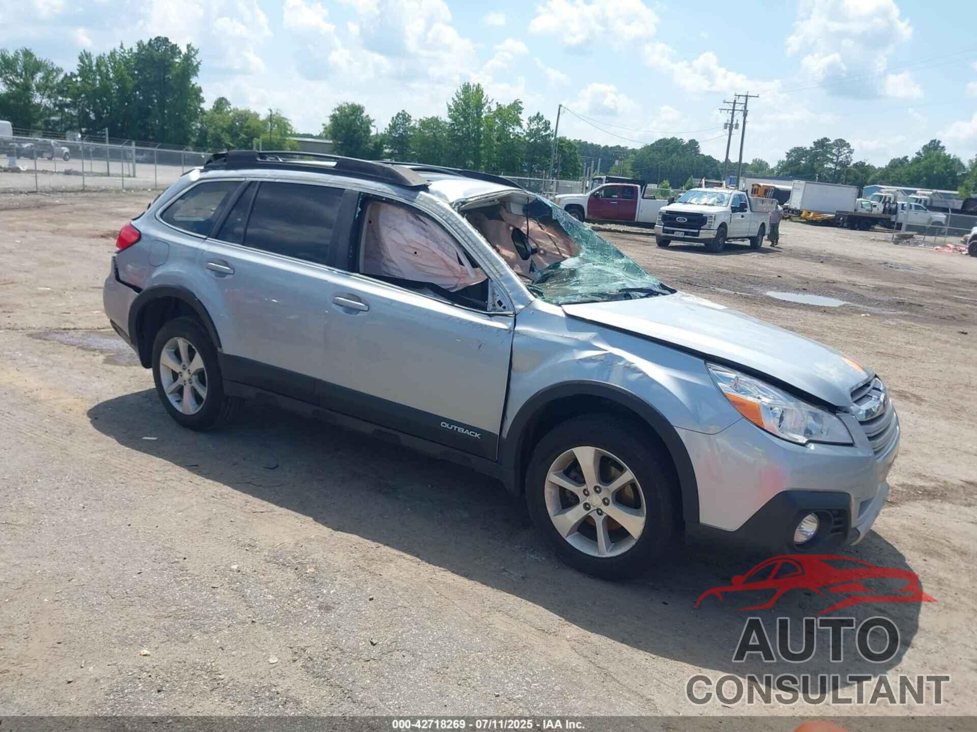SUBARU OUTBACK 2013 - 4S4BRCKC5D3225697
