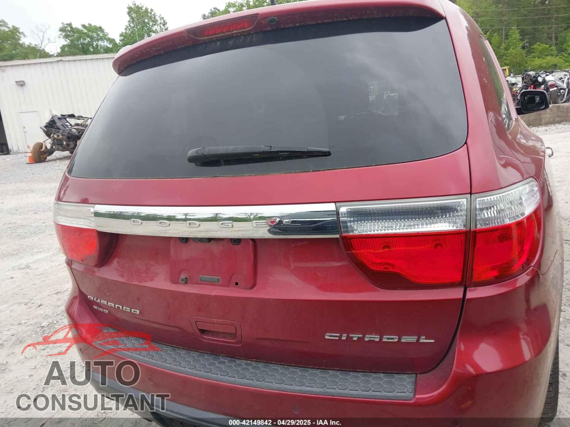 DODGE DURANGO 2013 - 1C4SDJET6DC584964