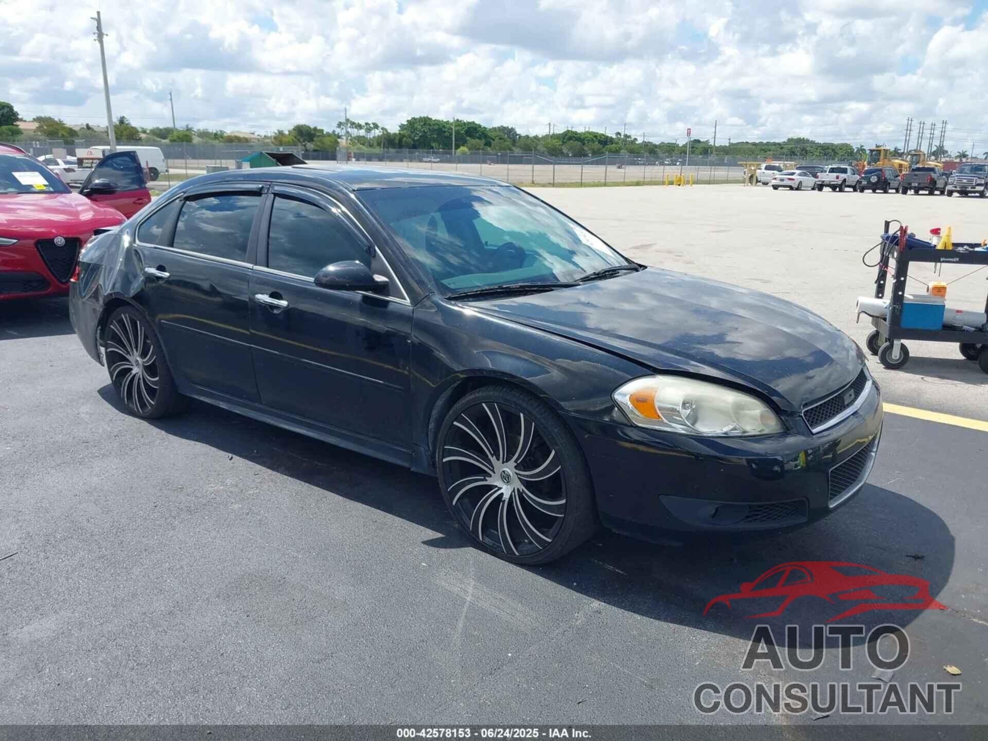 CHEVROLET IMPALA 2013 - 2G1WC5E31D1184420