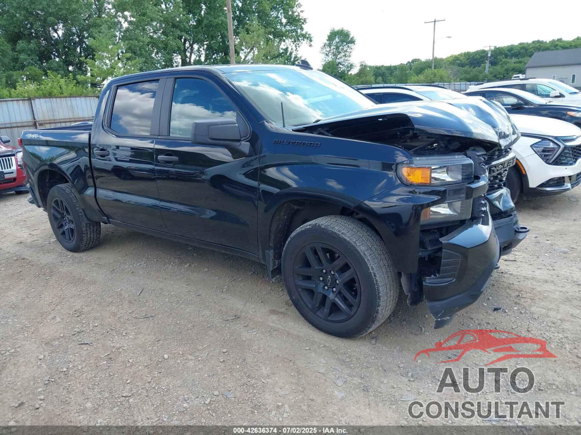 CHEVROLET SILVERADO 1500 2021 - 1GCPYBEK0MZ442078