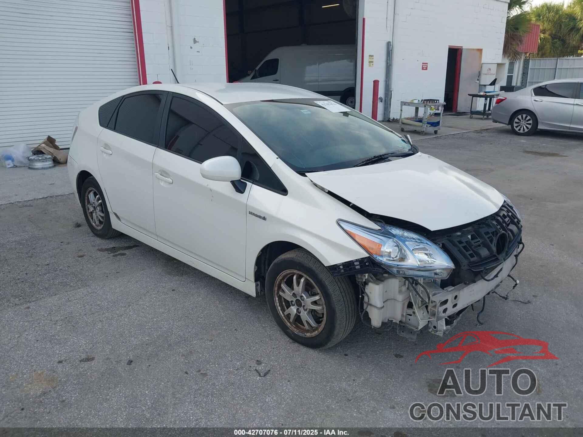 TOYOTA PRIUS 2011 - JTDKN3DUXB1386352