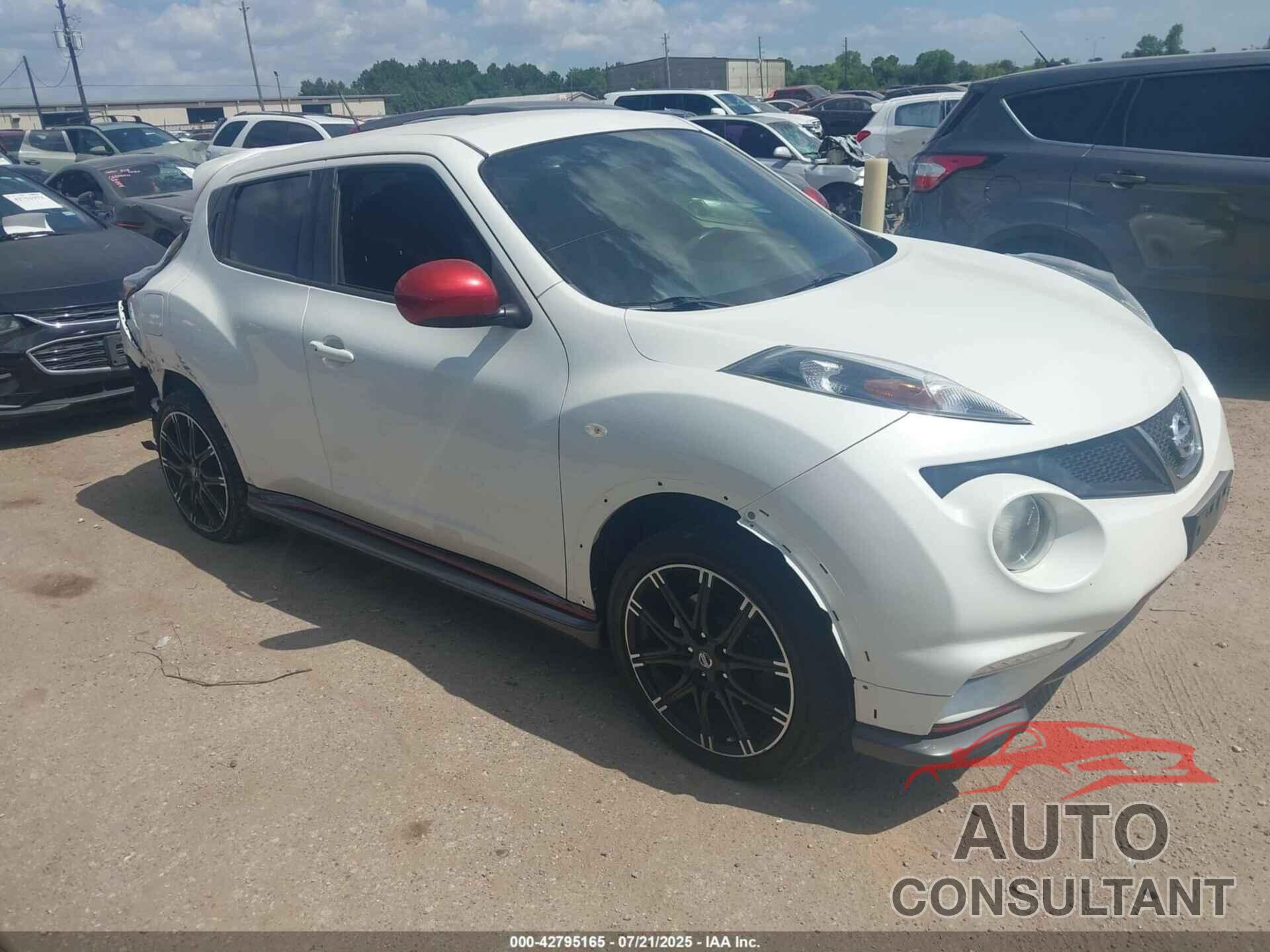 NISSAN JUKE 2013 - JN8AF5MR8DT226725