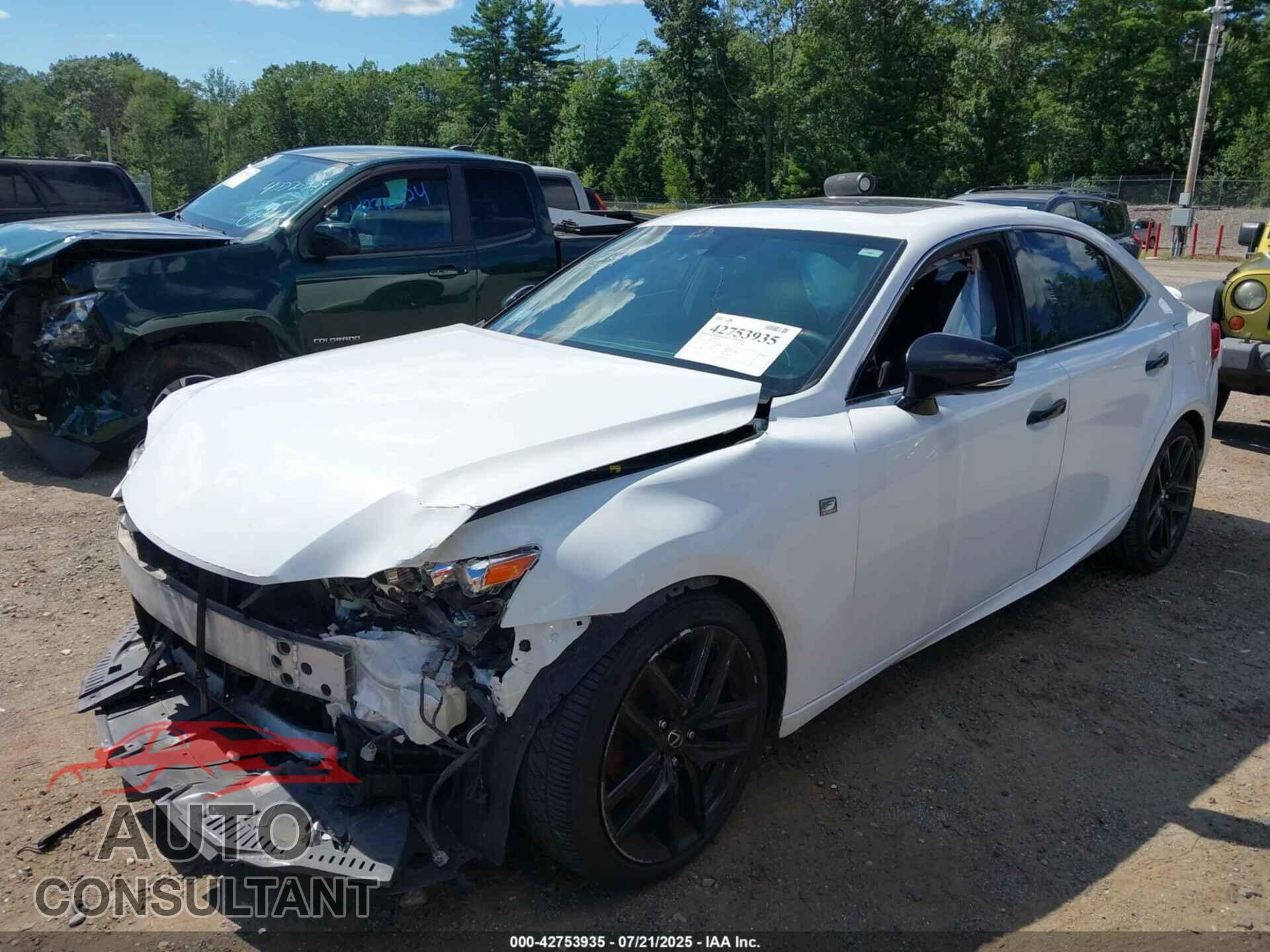 LEXUS IS 250 2015 - JTHCF1D29F5024532