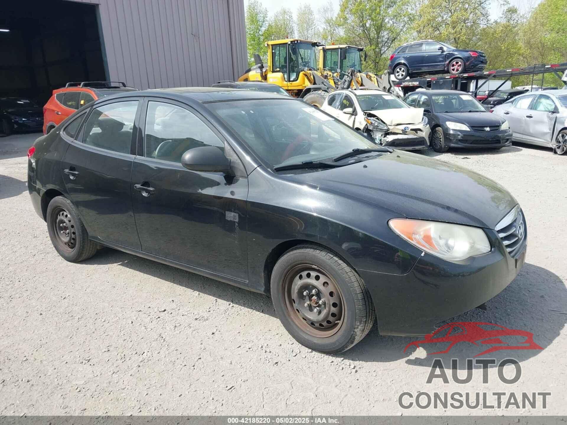 HYUNDAI ELANTRA 2010 - KMHDU4AD3AU190333