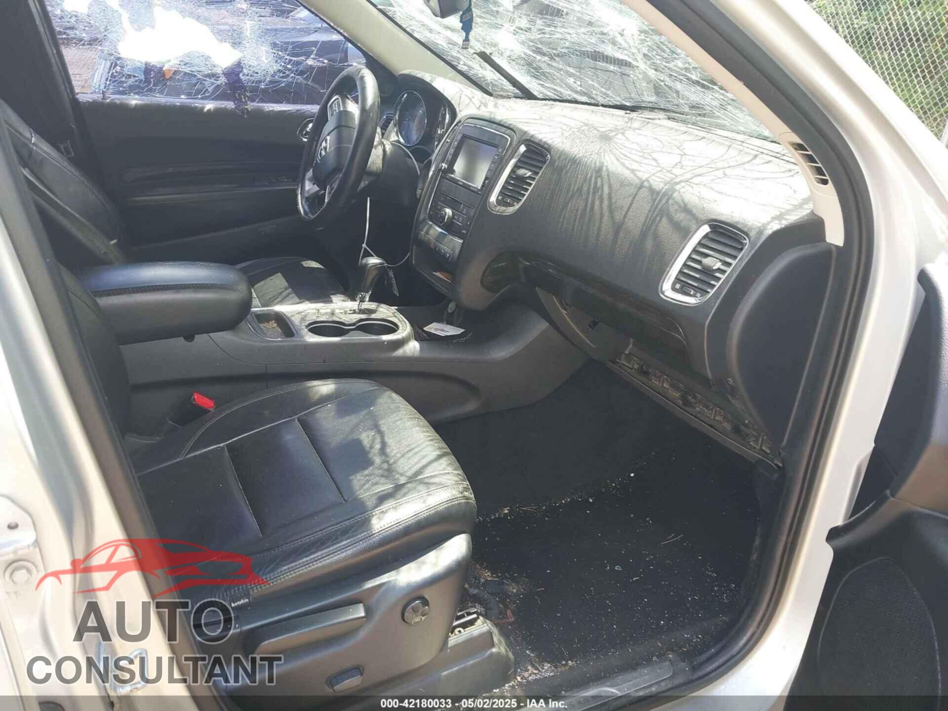 DODGE DURANGO 2012 - 1C4RDHDG4CC110523