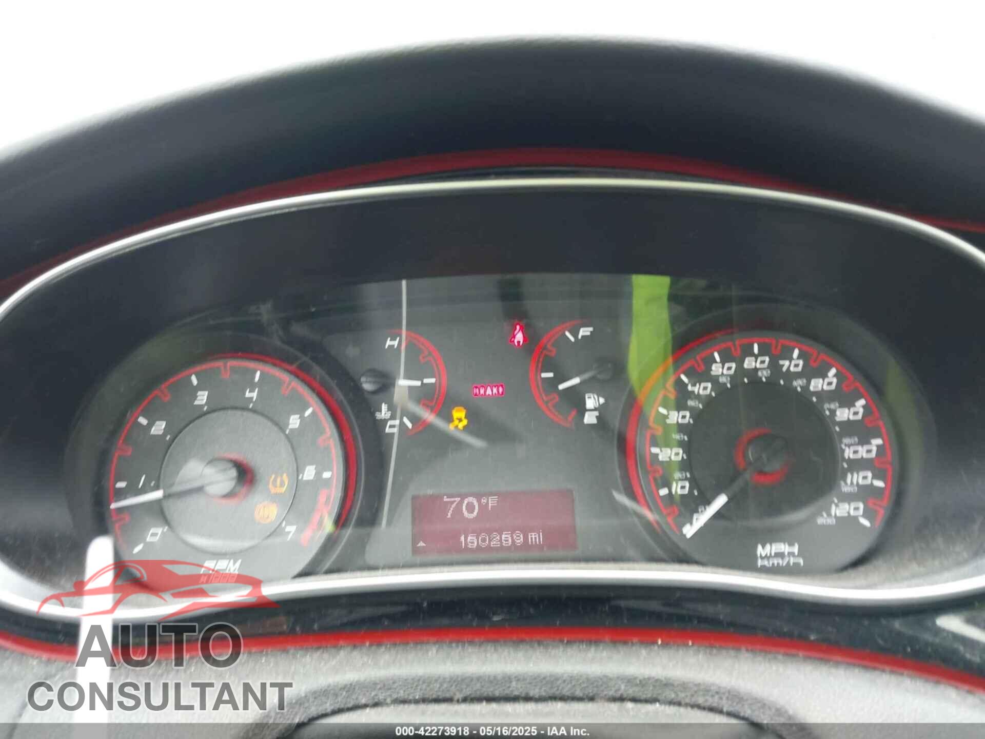 DODGE DART 2014 - 1C3CDFBB3ED677583
