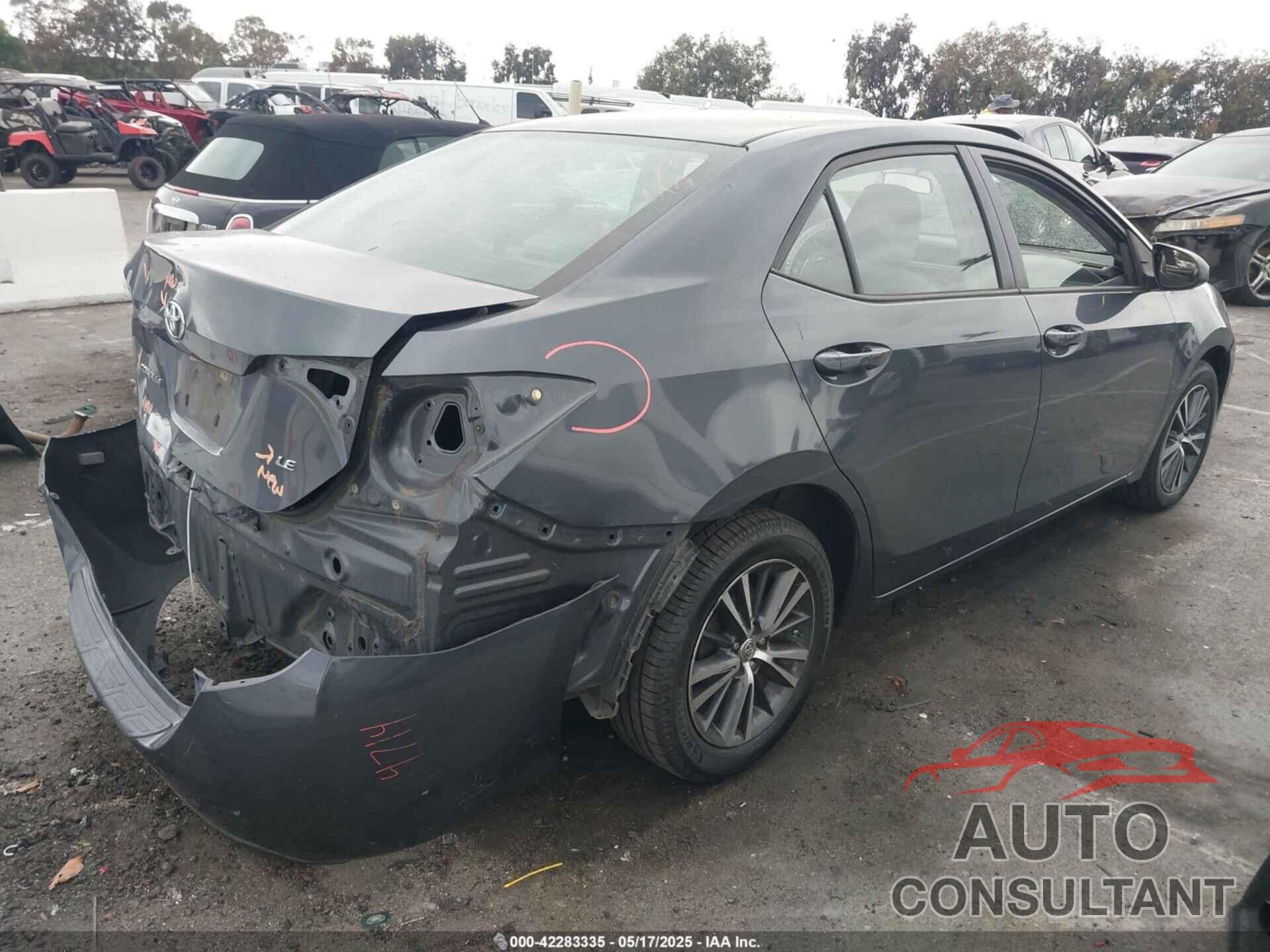 TOYOTA COROLLA 2016 - 5YFBURHE0GP463712