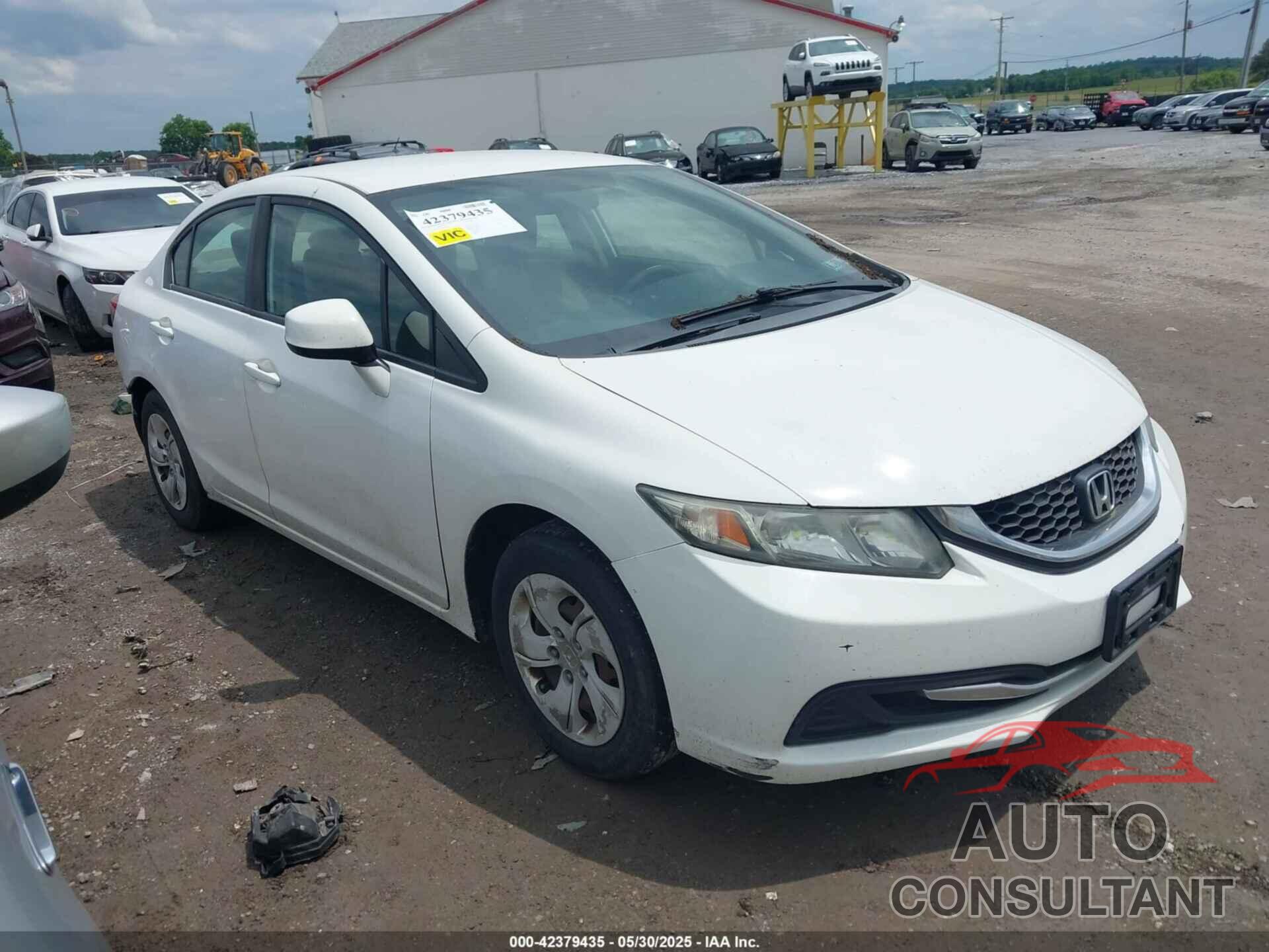 HONDA CIVIC 2013 - 2HGFB2F52DH515815