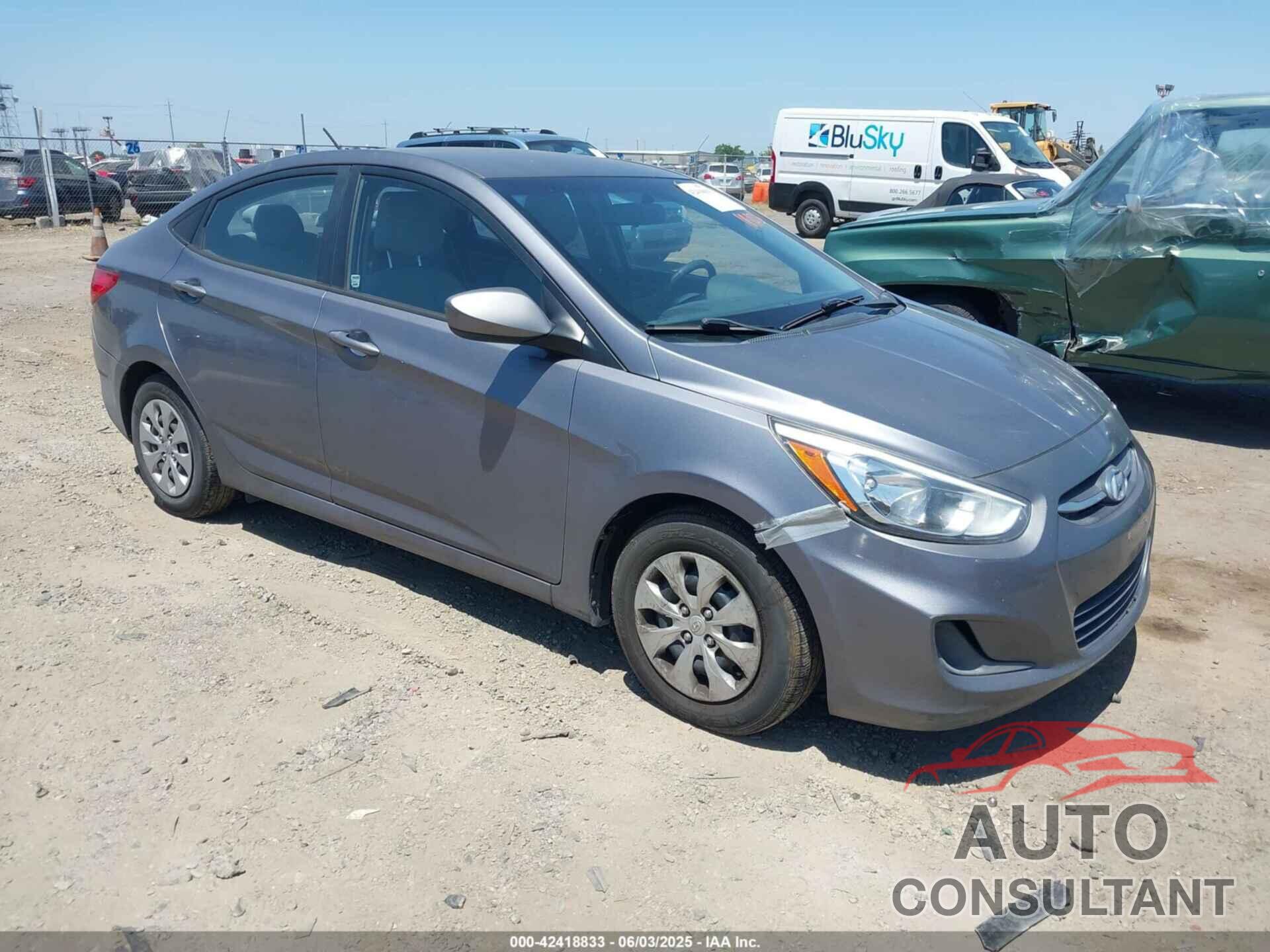 HYUNDAI ACCENT 2015 - KMHCT4AE9FU888735