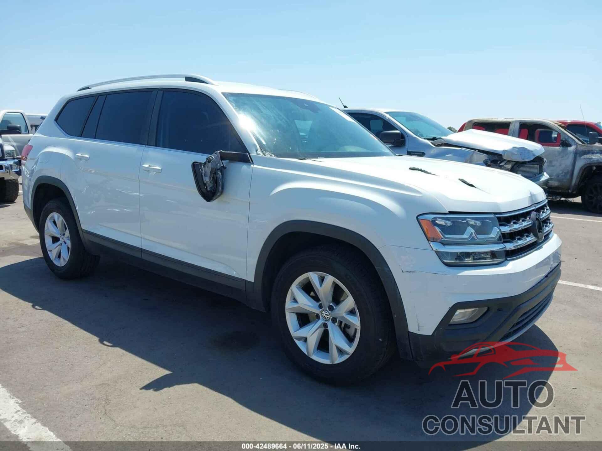 VOLKSWAGEN ATLAS 2018 - 1V2DP2CA1JC597297