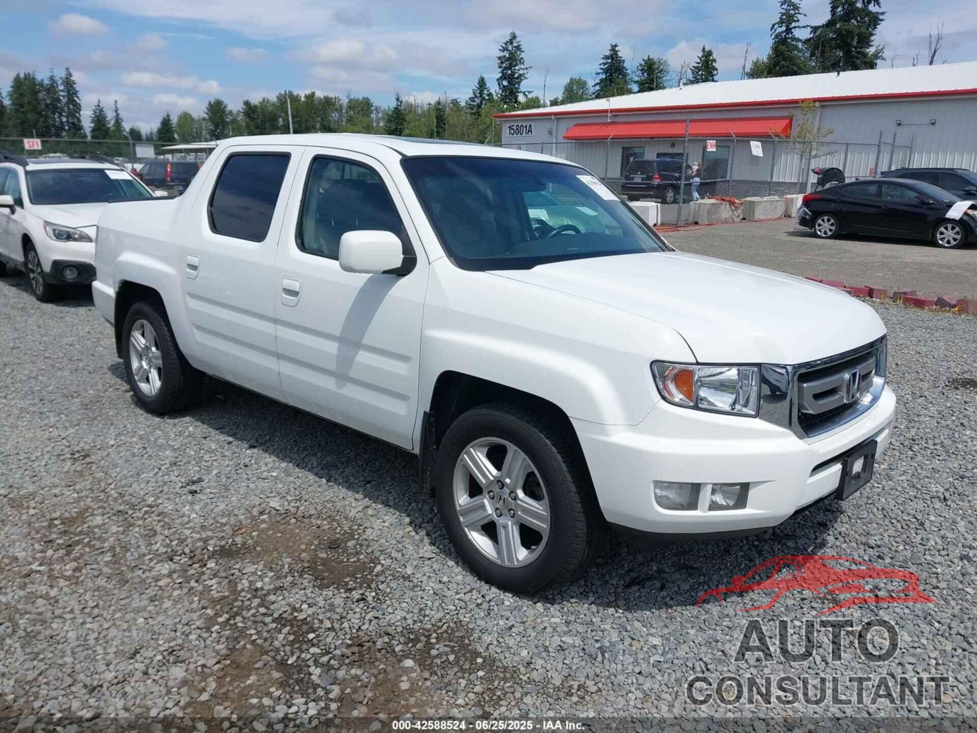 HONDA RIDGELINE 2011 - 5FPYK1F59BB007577