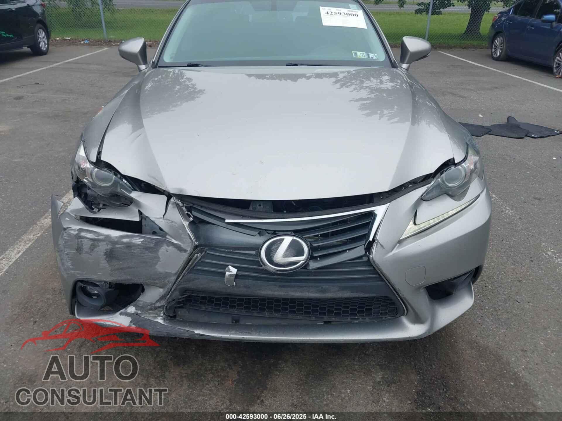 LEXUS IS 250 2015 - JTHBF1D22F5077164