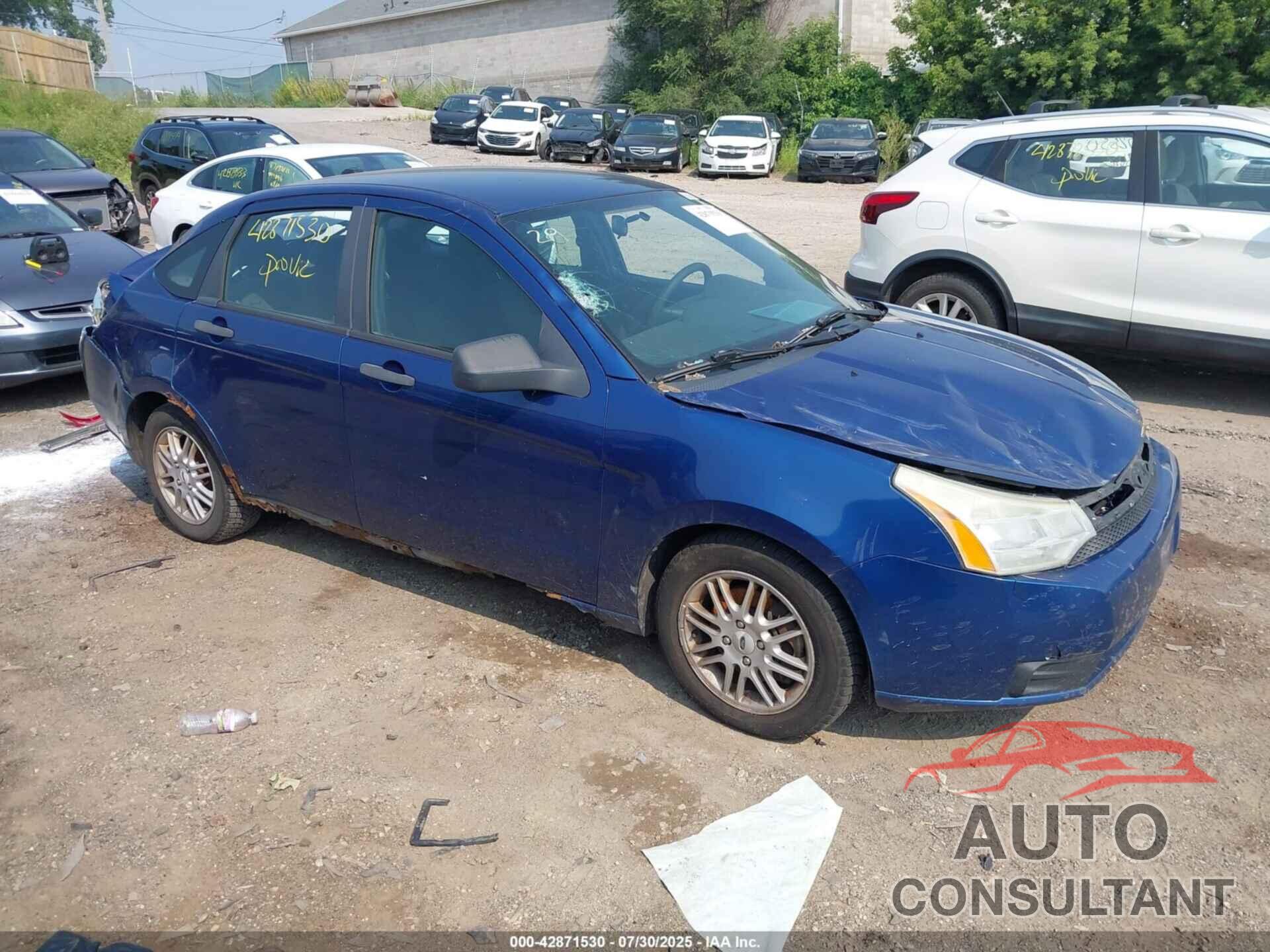 FORD FOCUS 2009 - 1FAHP35N59W242044