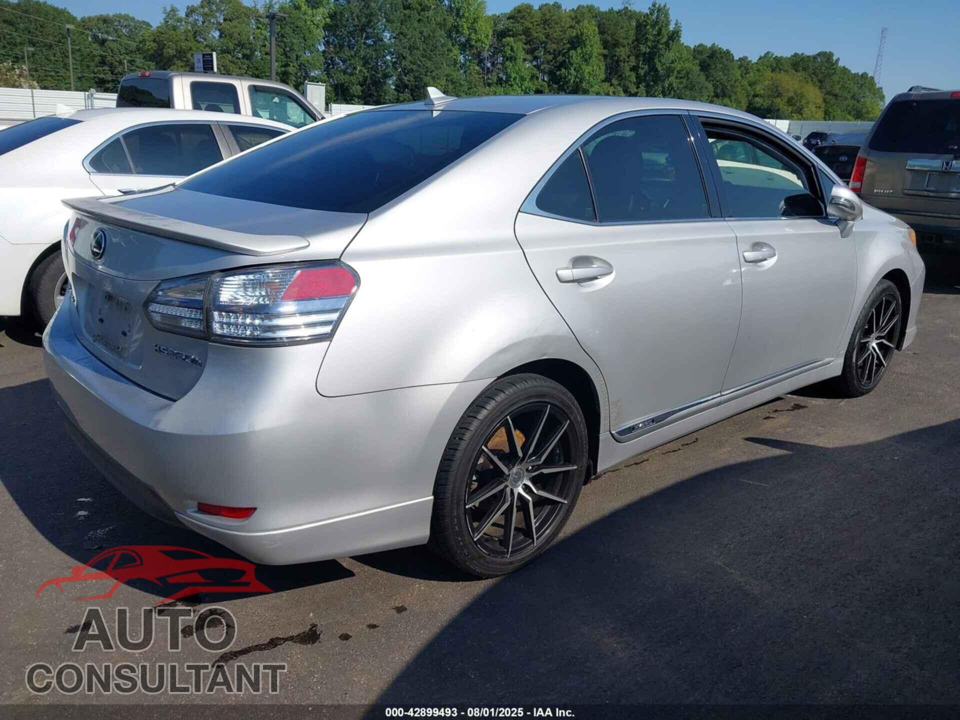 LEXUS HS 250H 2010 - JTHBB1BA2A2033245