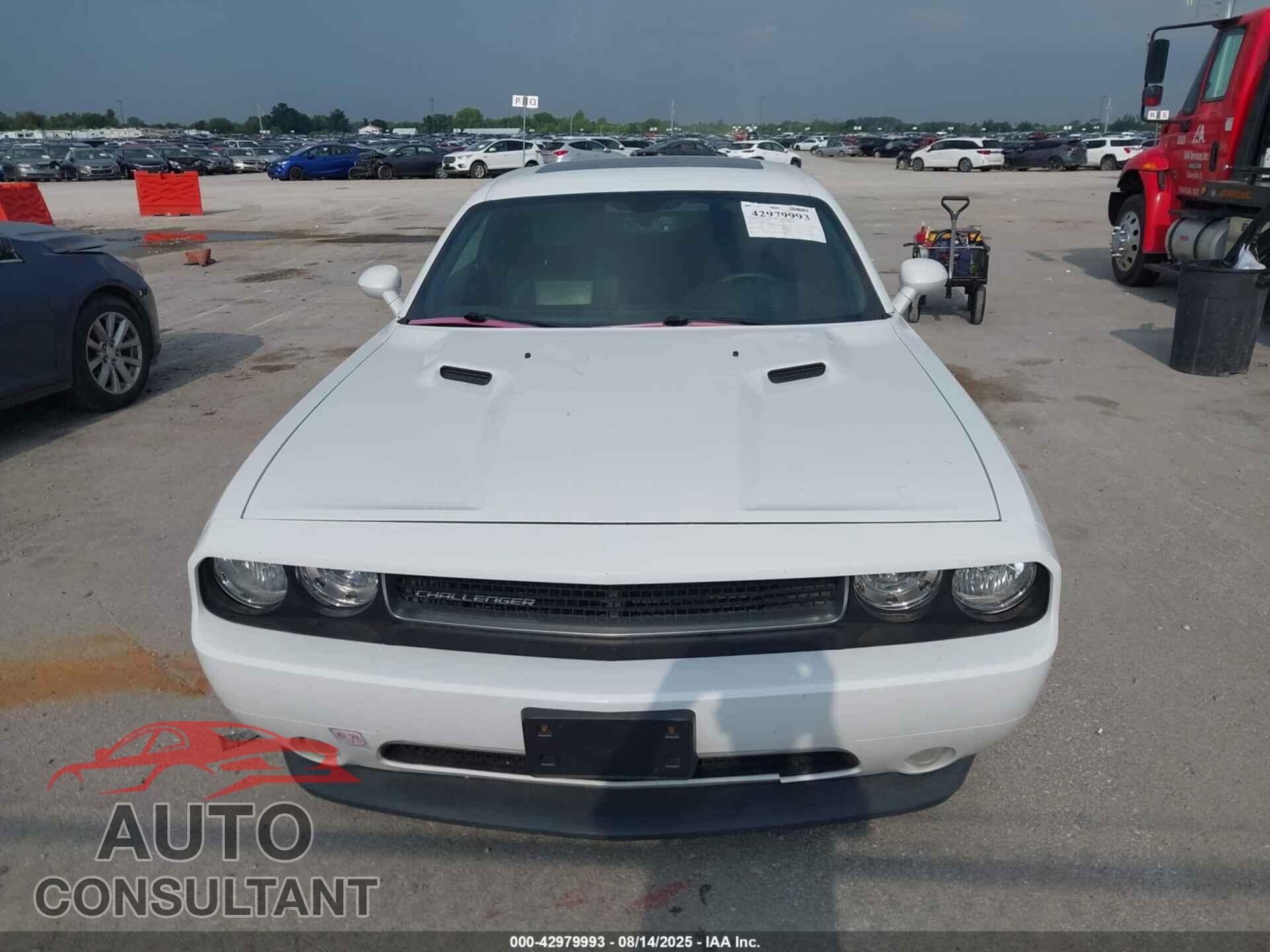 DODGE CHALLENGER 2012 - 2C3CDYAG8CH110620
