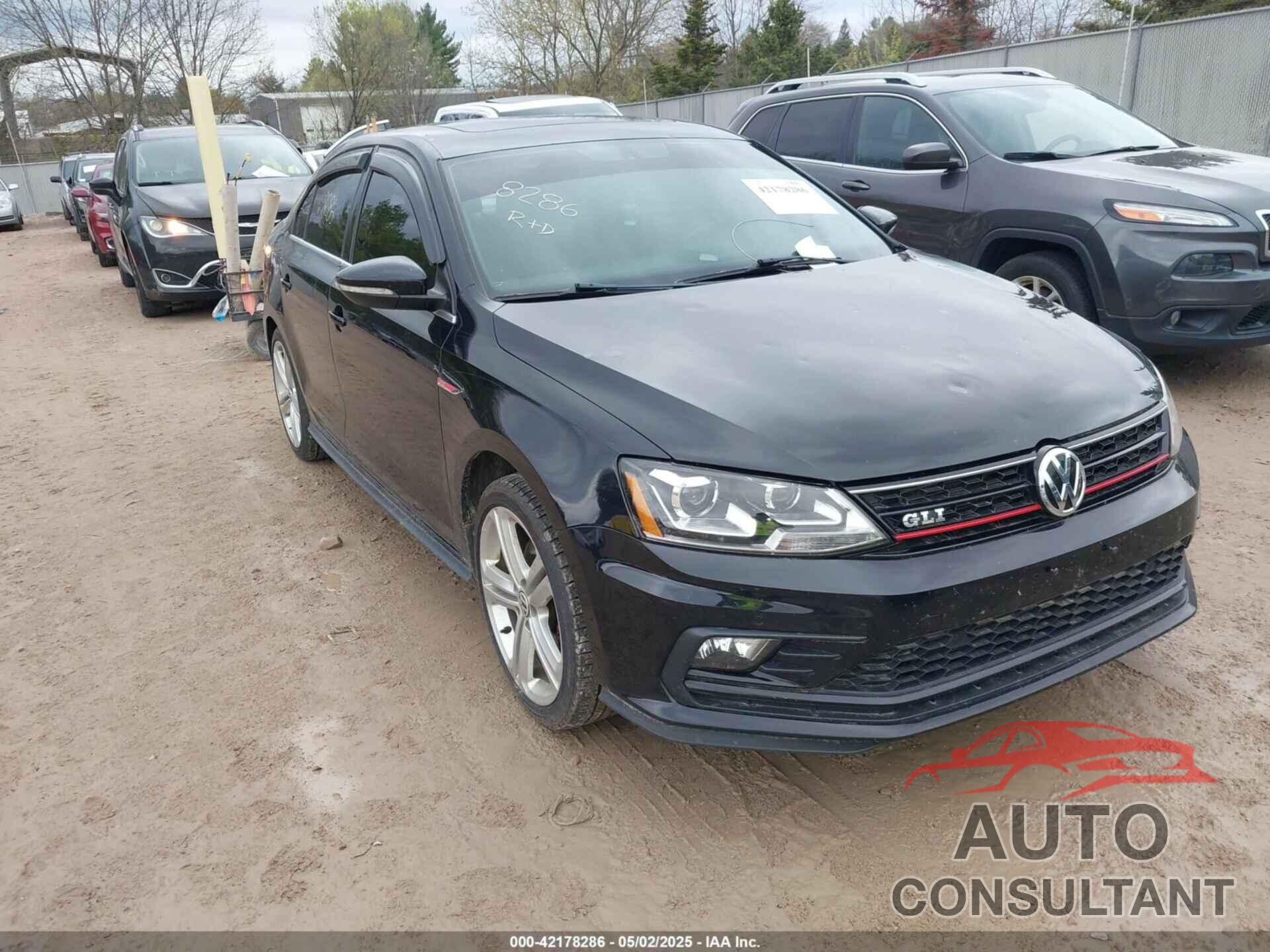 VOLKSWAGEN JETTA 2017 - 3VW5T7AJ5HM346161