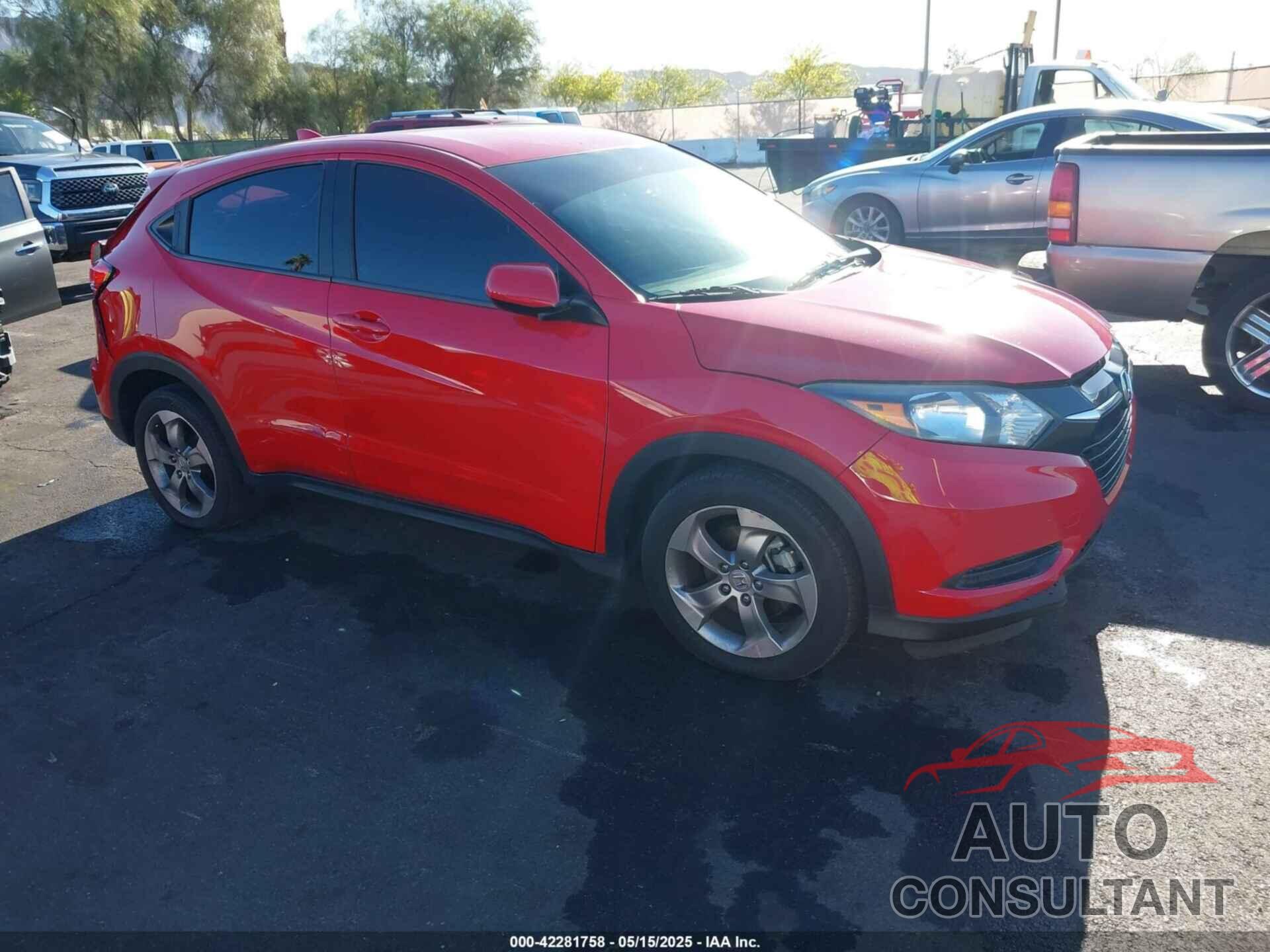 HONDA HR-V 2017 - 3CZRU5H39HG702438