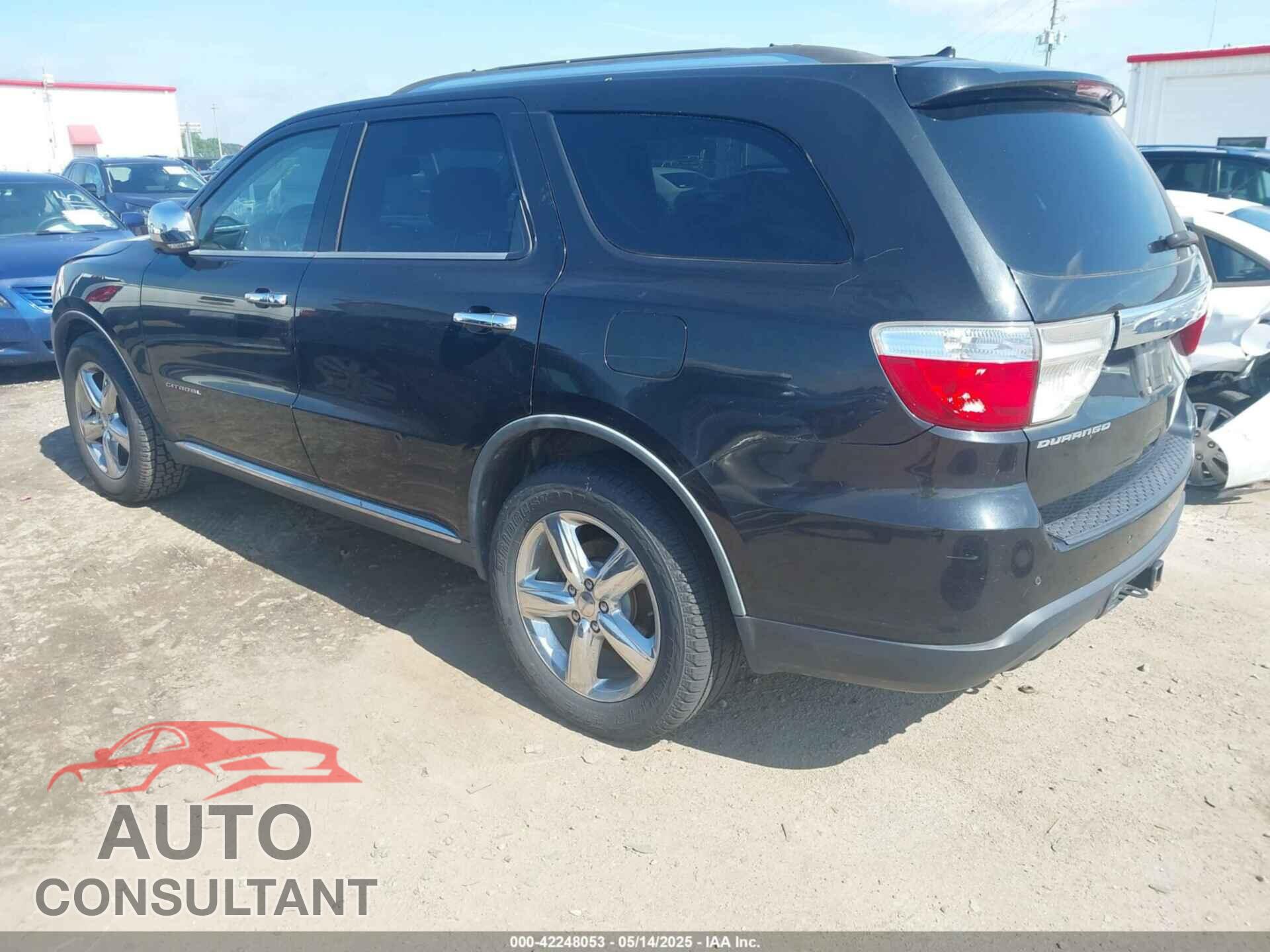 DODGE DURANGO 2012 - 1C4RDHEG9CC152572