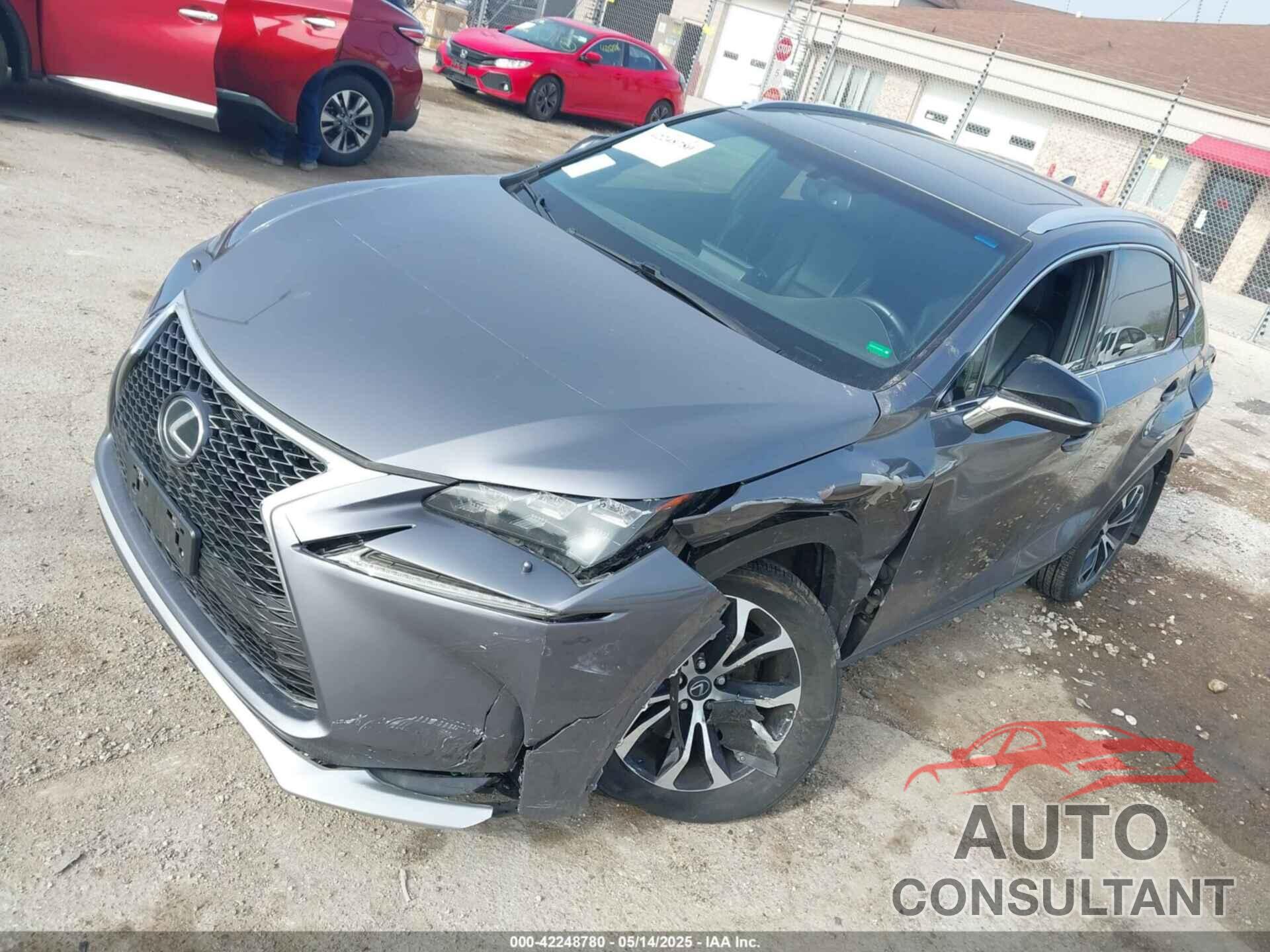LEXUS NX 200T 2017 - JTJBARBZ8H2110121