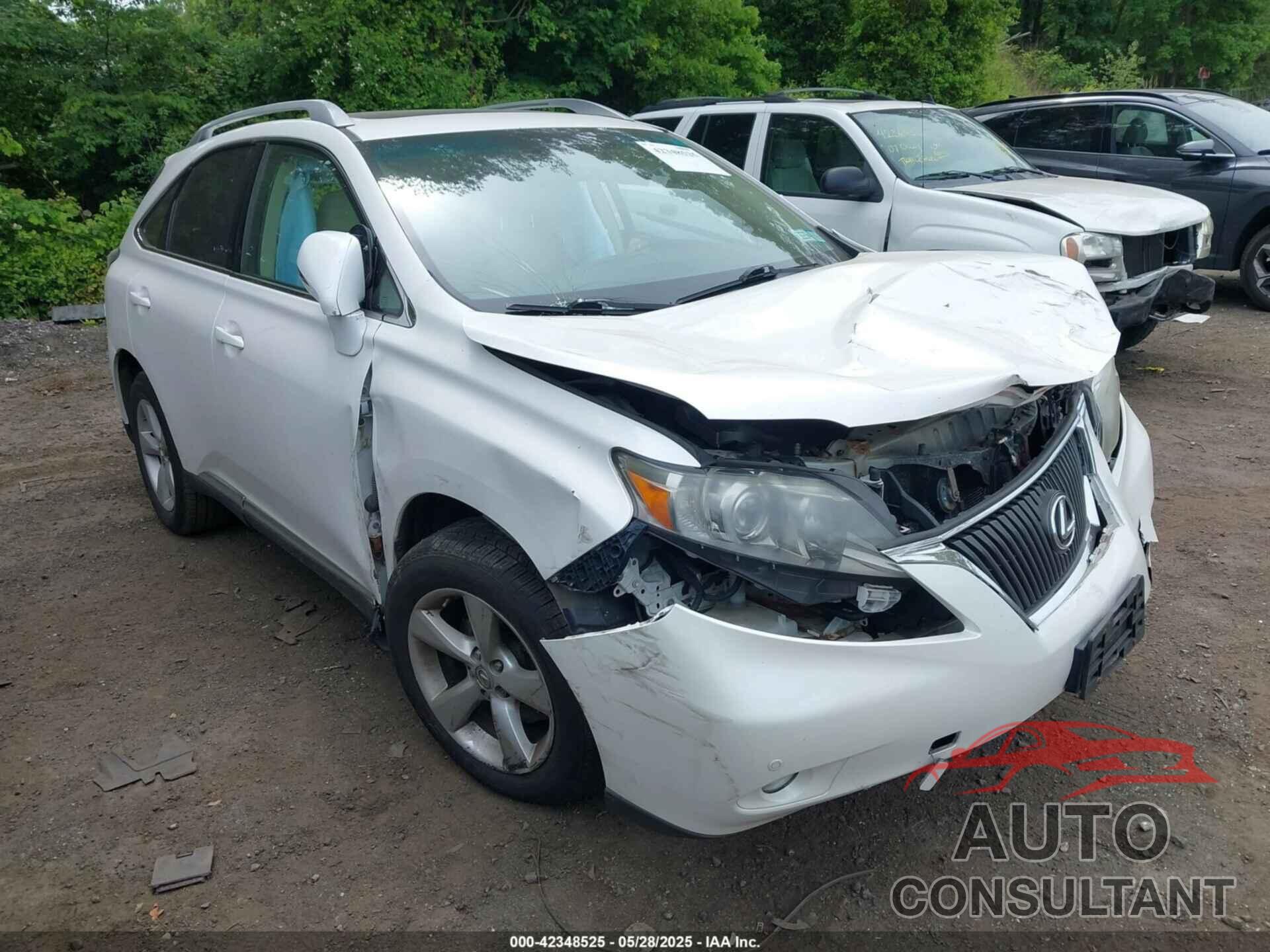 LEXUS RX 350 2011 - 2T2BK1BAXBC108984