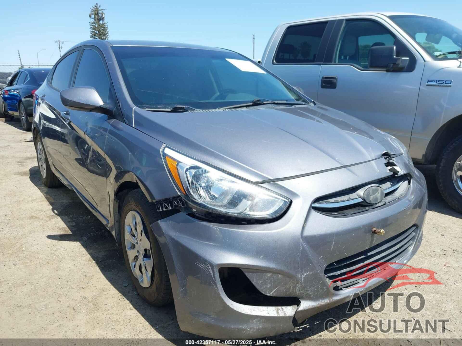 HYUNDAI ACCENT 2017 - KMHCT4AE2HU235828
