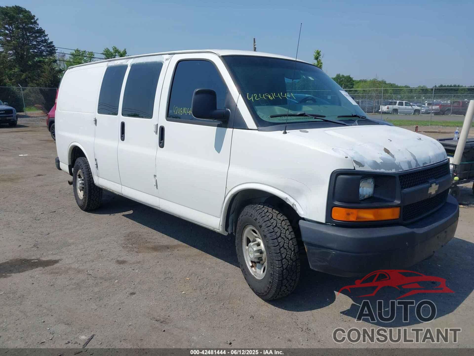 CHEVROLET EXPRESS 2500 2010 - 1GCZGFBA5A1180910