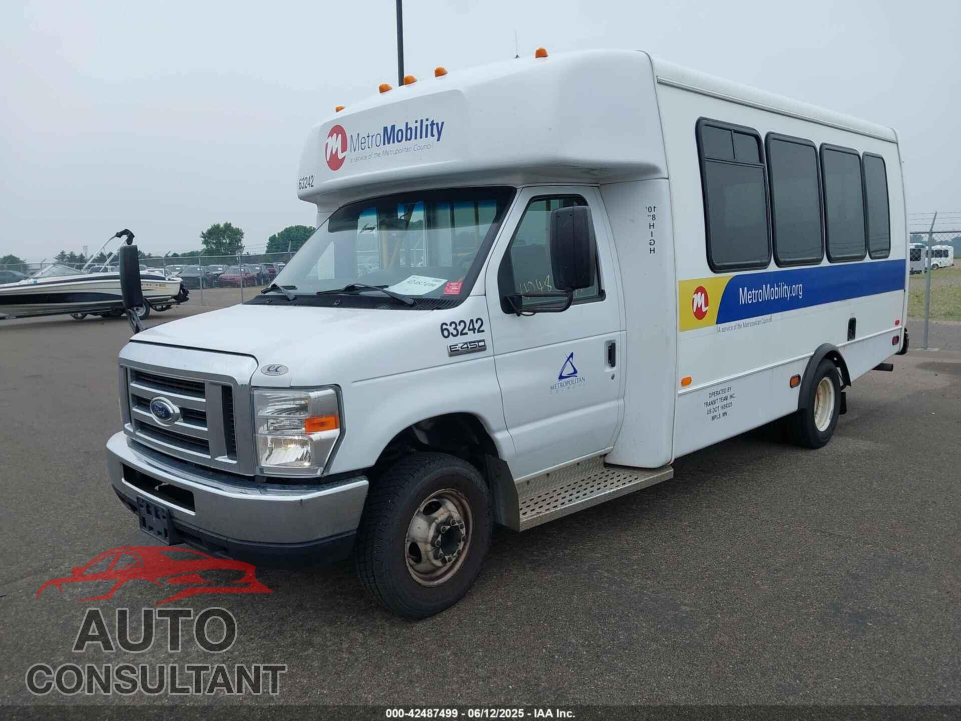 FORD E-450 CUTAWAY 2019 - 1FDFE4FS3KDC56149