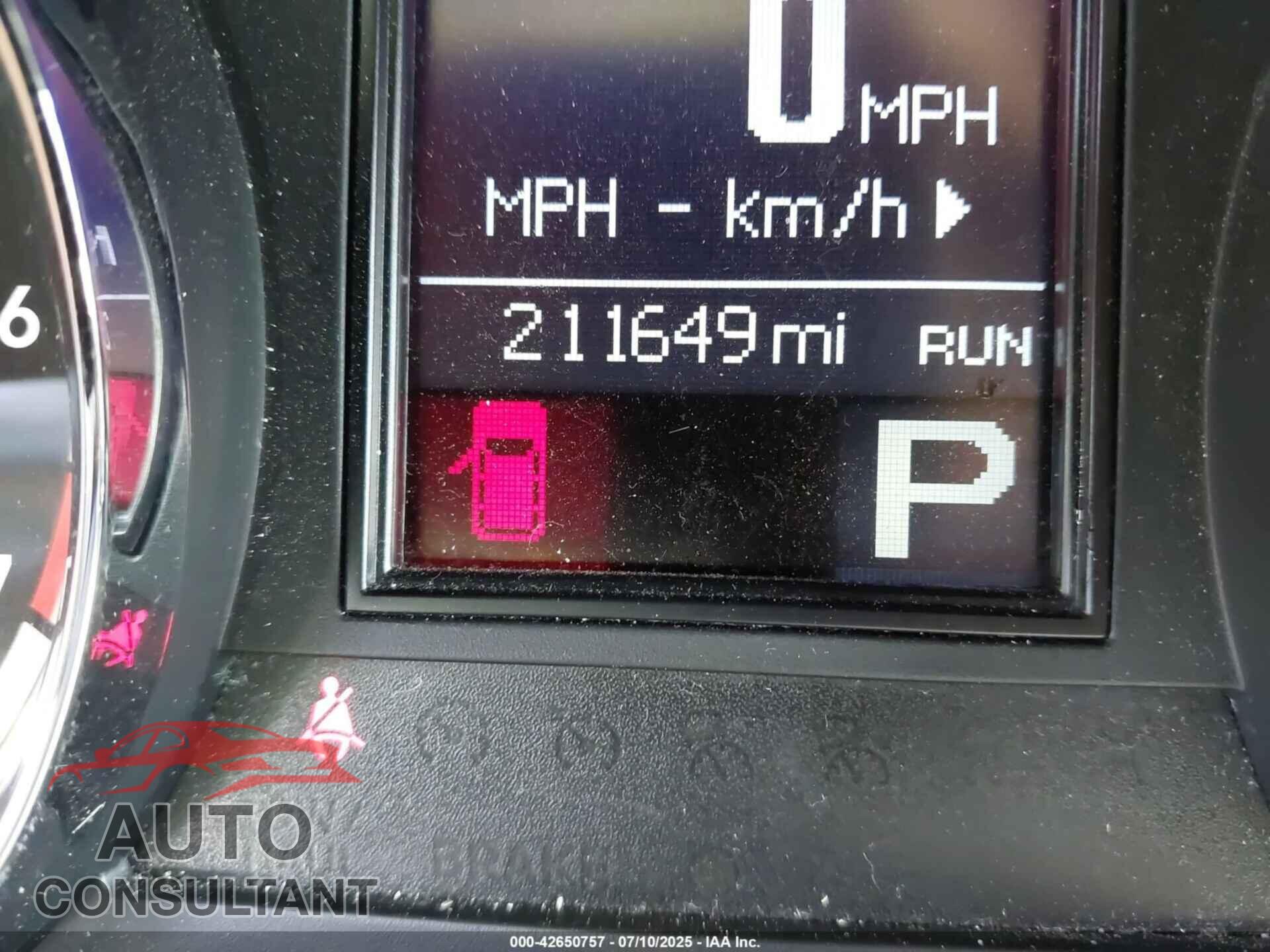 DODGE DURANGO 2013 - 1C4RDJAG9DC693832