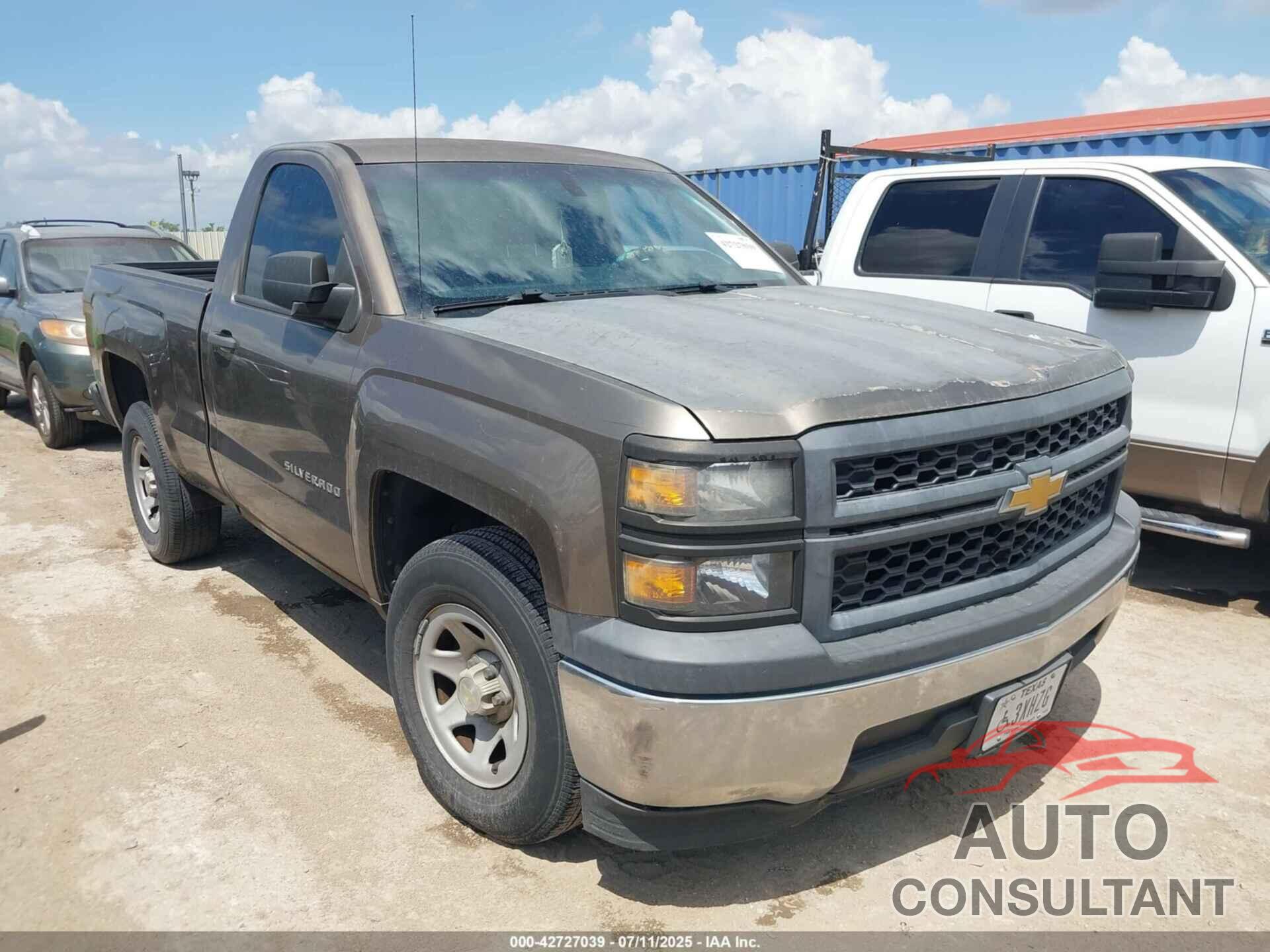 CHEVROLET SILVERADO 1500 2014 - 1GCNCPEH2EZ218481