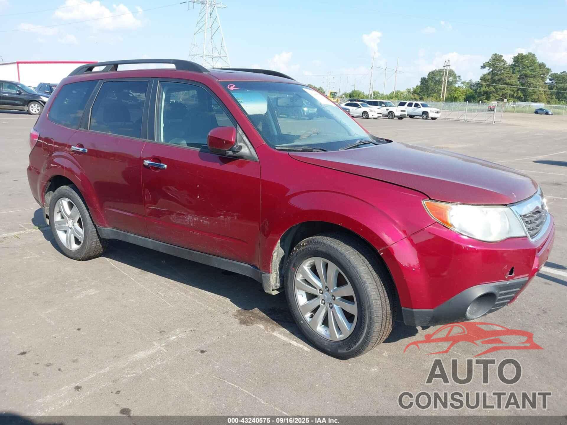SUBARU FORESTER 2009 - JF2SH63609H711783