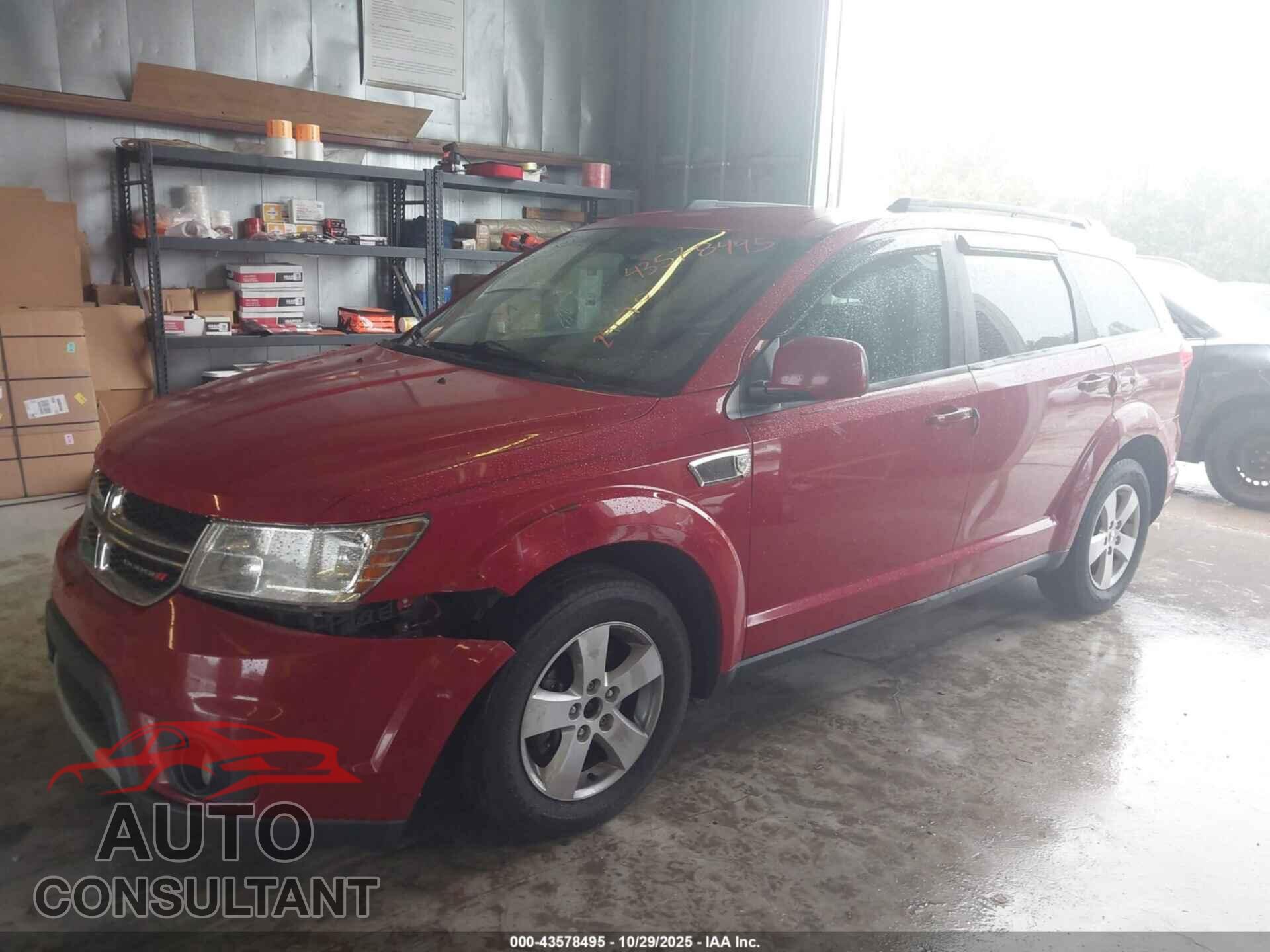 DODGE JOURNEY 2012 - 3C4PDCBG3CT292782