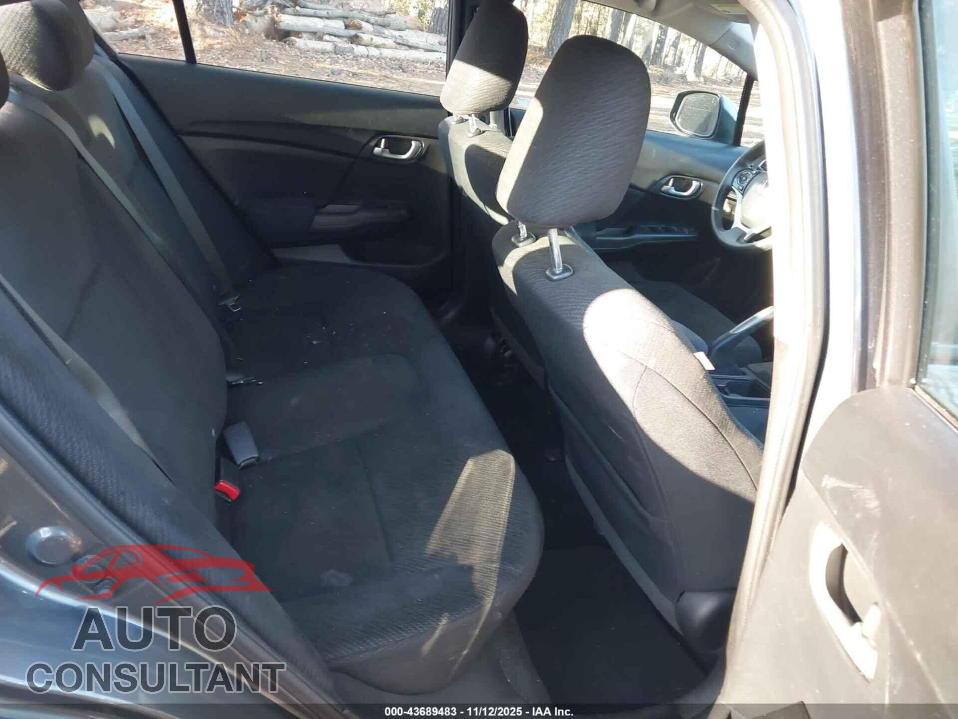HONDA CIVIC 2013 - 19XFB2F52DE250372