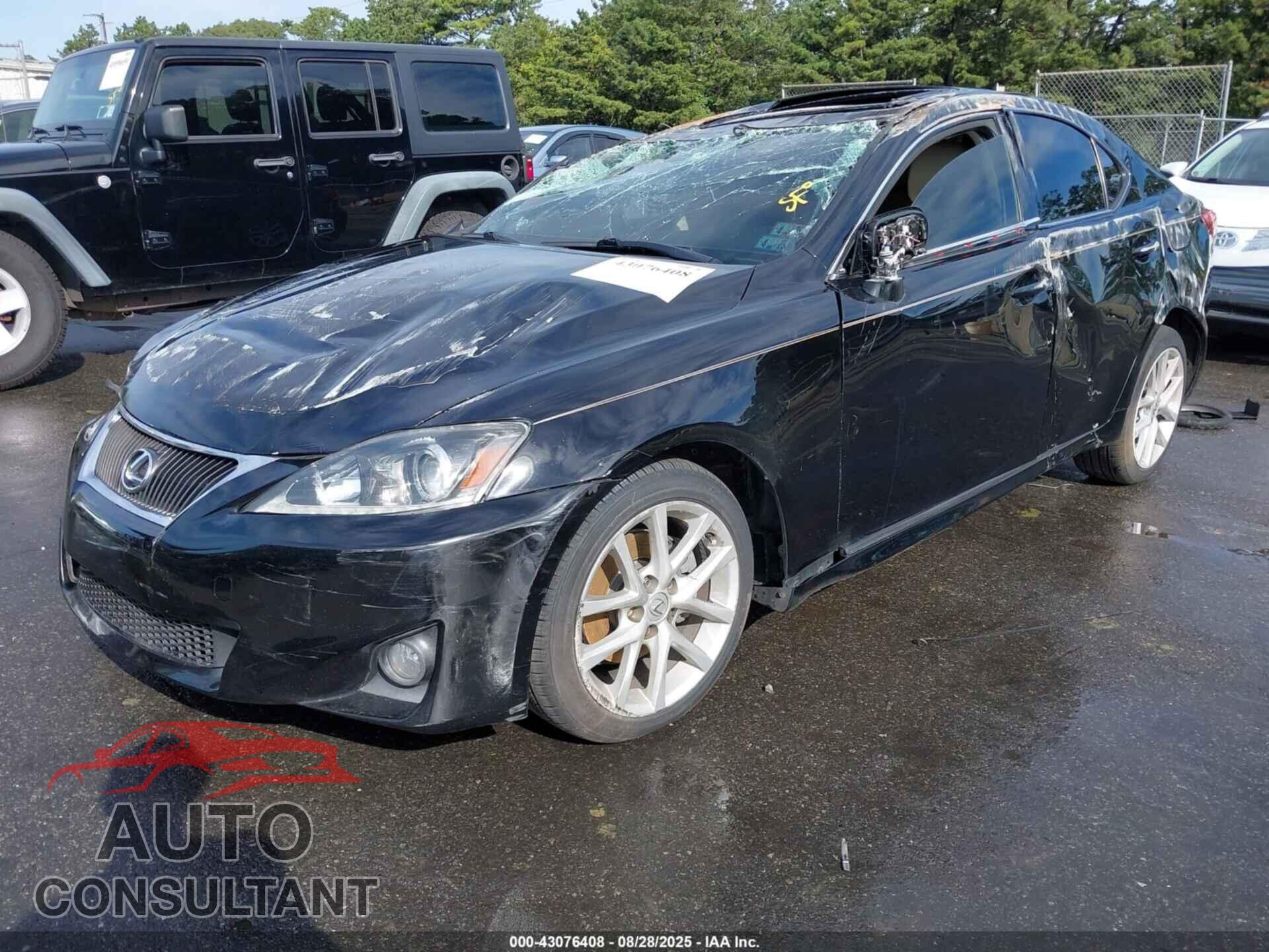 LEXUS IS 250 2012 - JTHCF5C20C5057617