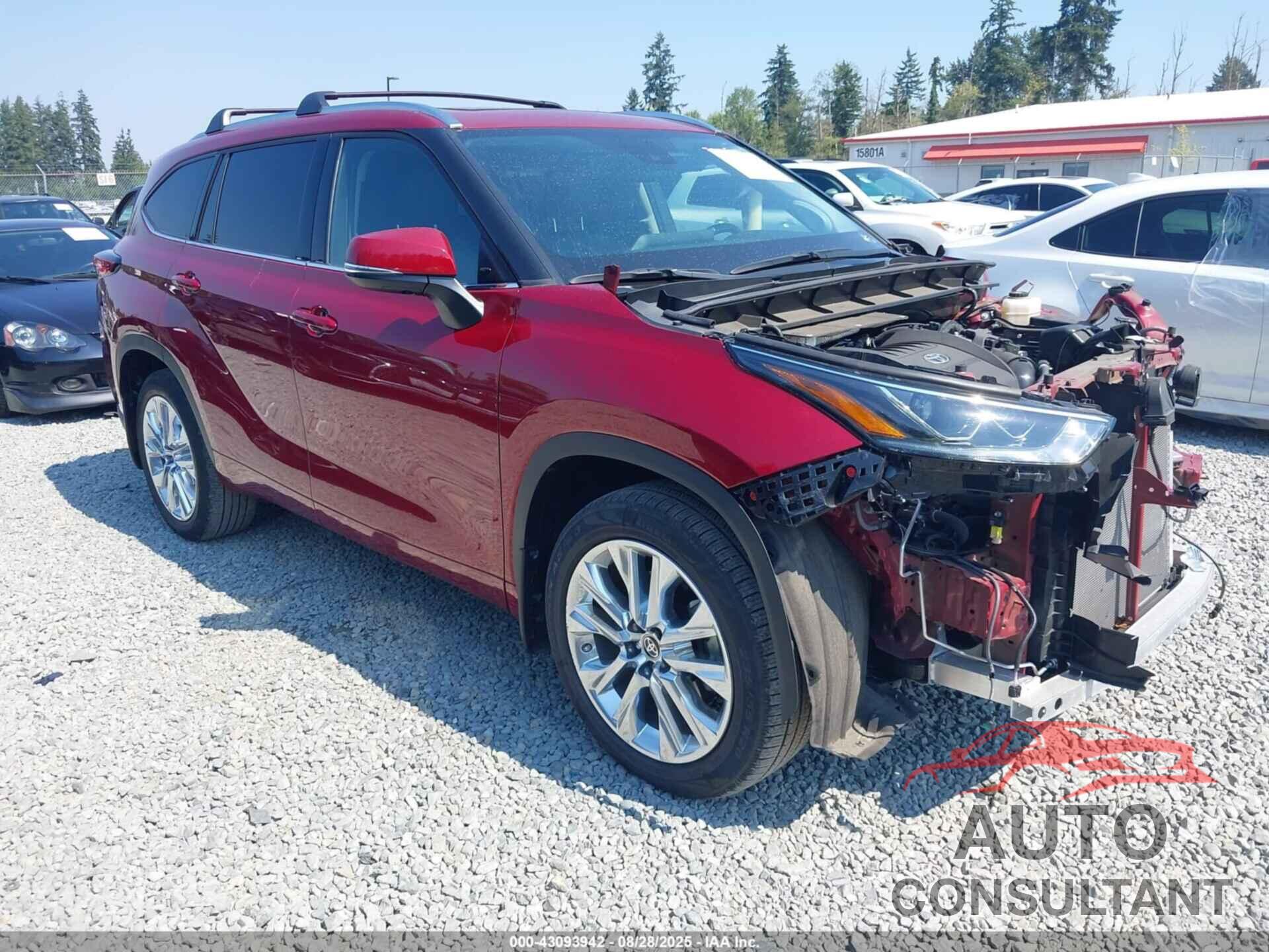 TOYOTA HIGHLANDER 2023 - 5TDKDRBH3PS017774