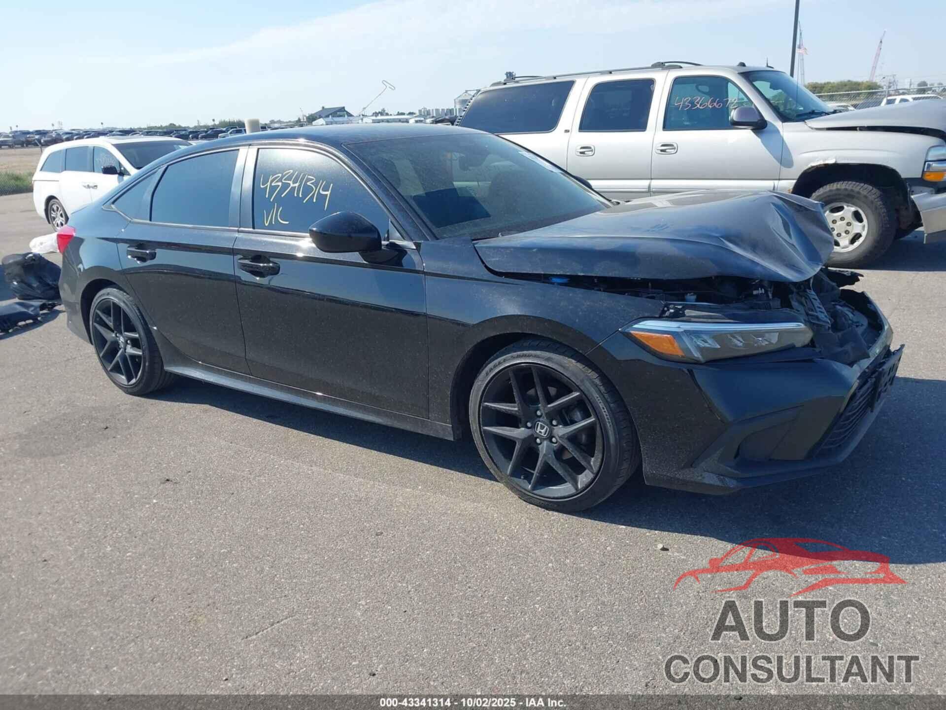 HONDA CIVIC 2022 - 2HGFE2F51NH560348