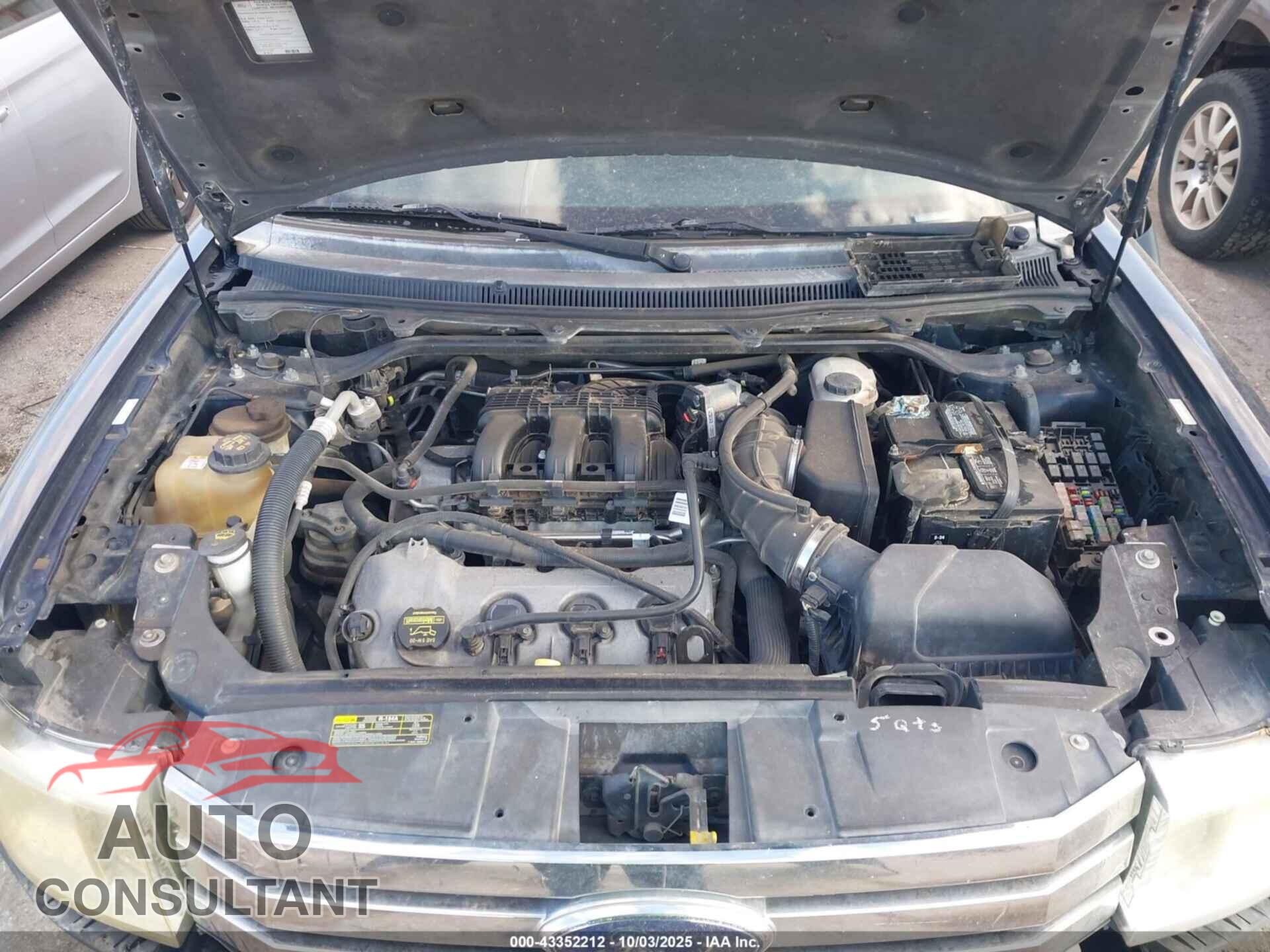 FORD FLEX 2011 - 2FMGK5CC4BBD05591