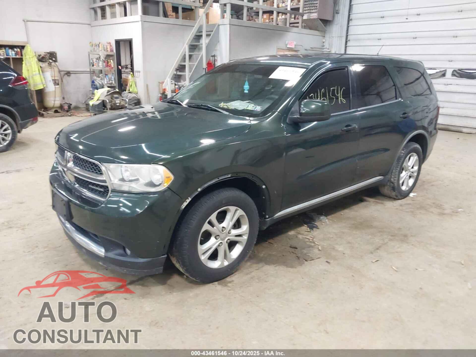 DODGE DURANGO 2011 - 1D4RE2GG9BC618848