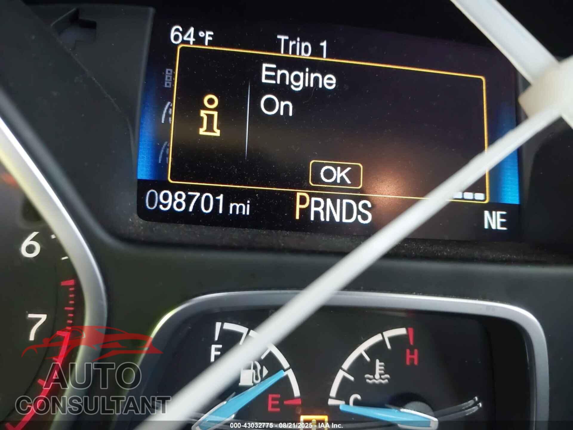 FORD FOCUS 2017 - 1FADP3FE8HL281157